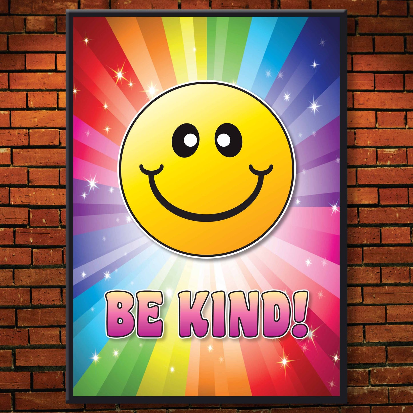 Be Kind! Art Print + Badge + Bottle Opener + Greetings Card