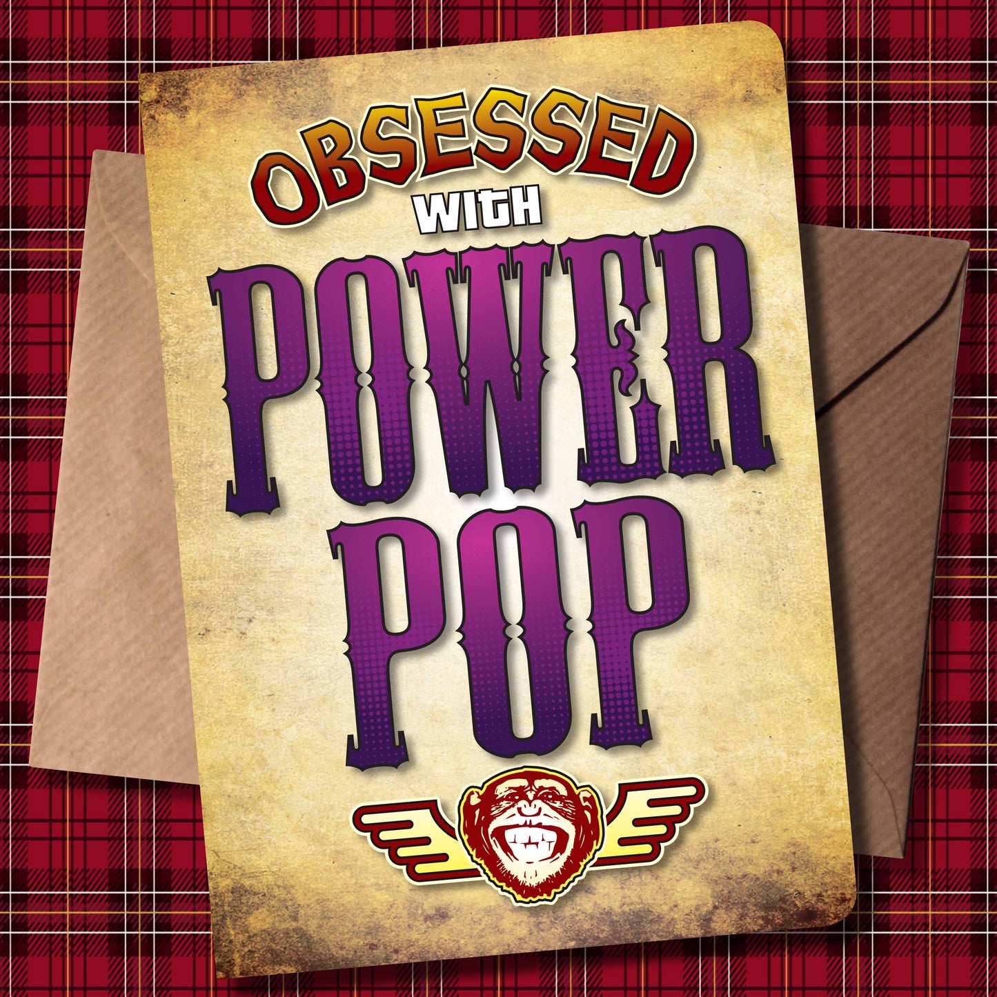 Power Pop - Obsessed Art Poster + Birthday / Greetings Card