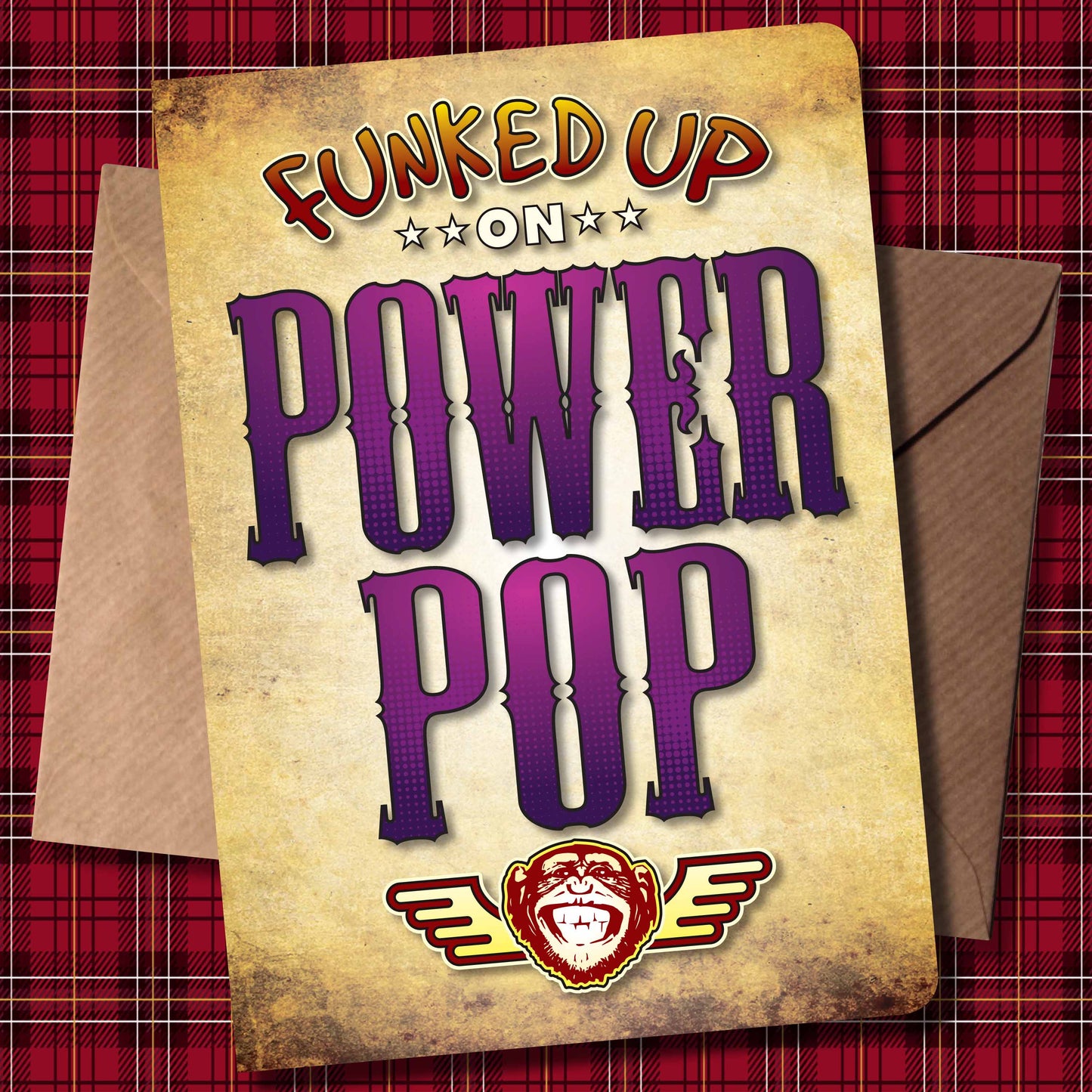 Power Pop Art Print / Poster / Birthday Card / Greetings Card