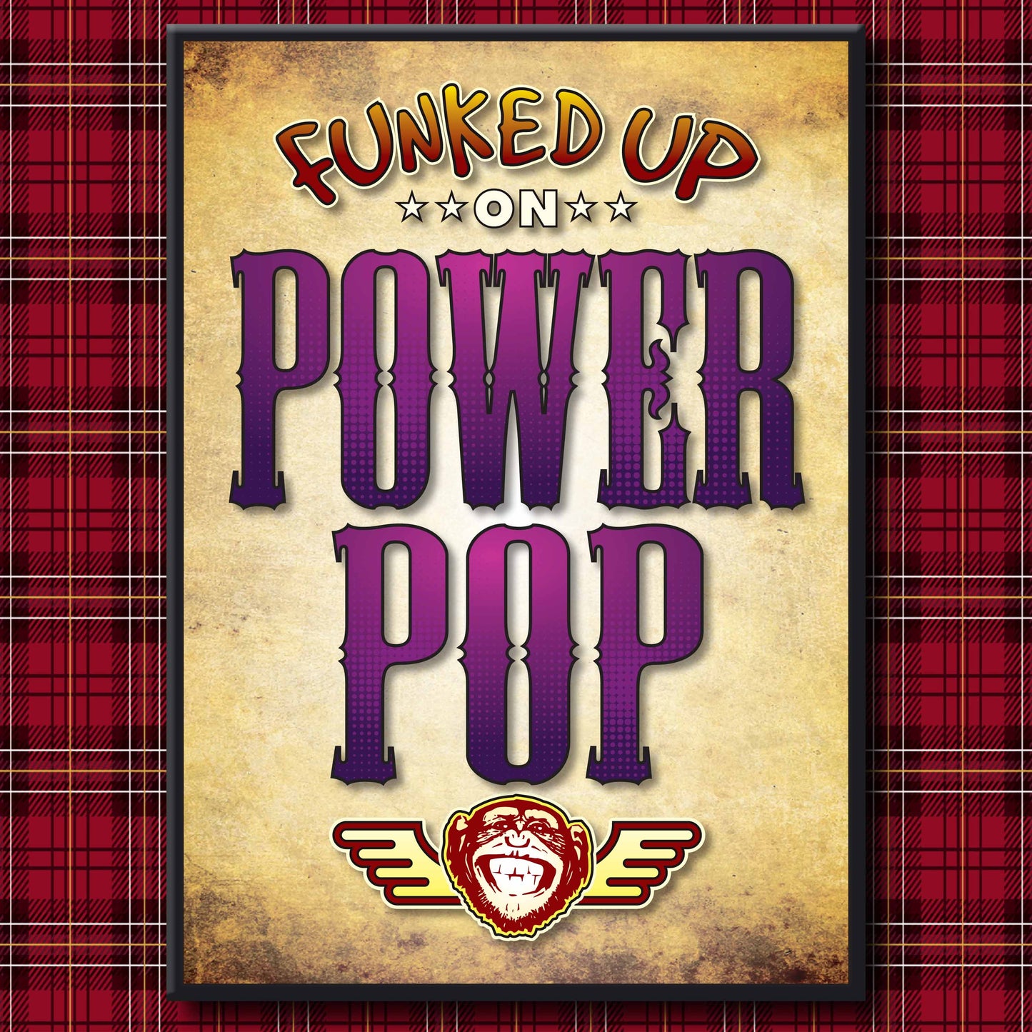 Power Pop Art Print / Poster / Birthday Card / Greetings Card