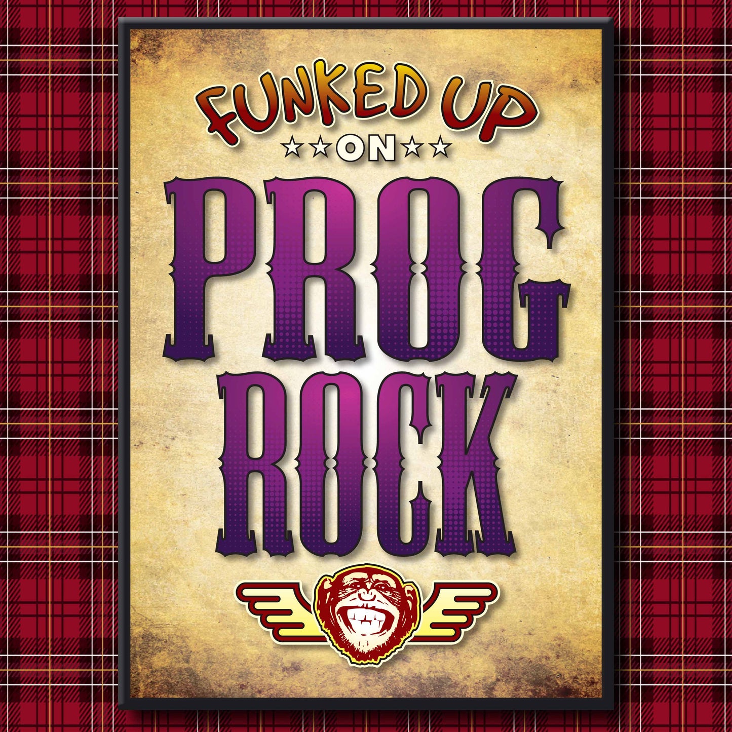 Prog Rock Art Print / Poster / Birthday Card / Greetings Card