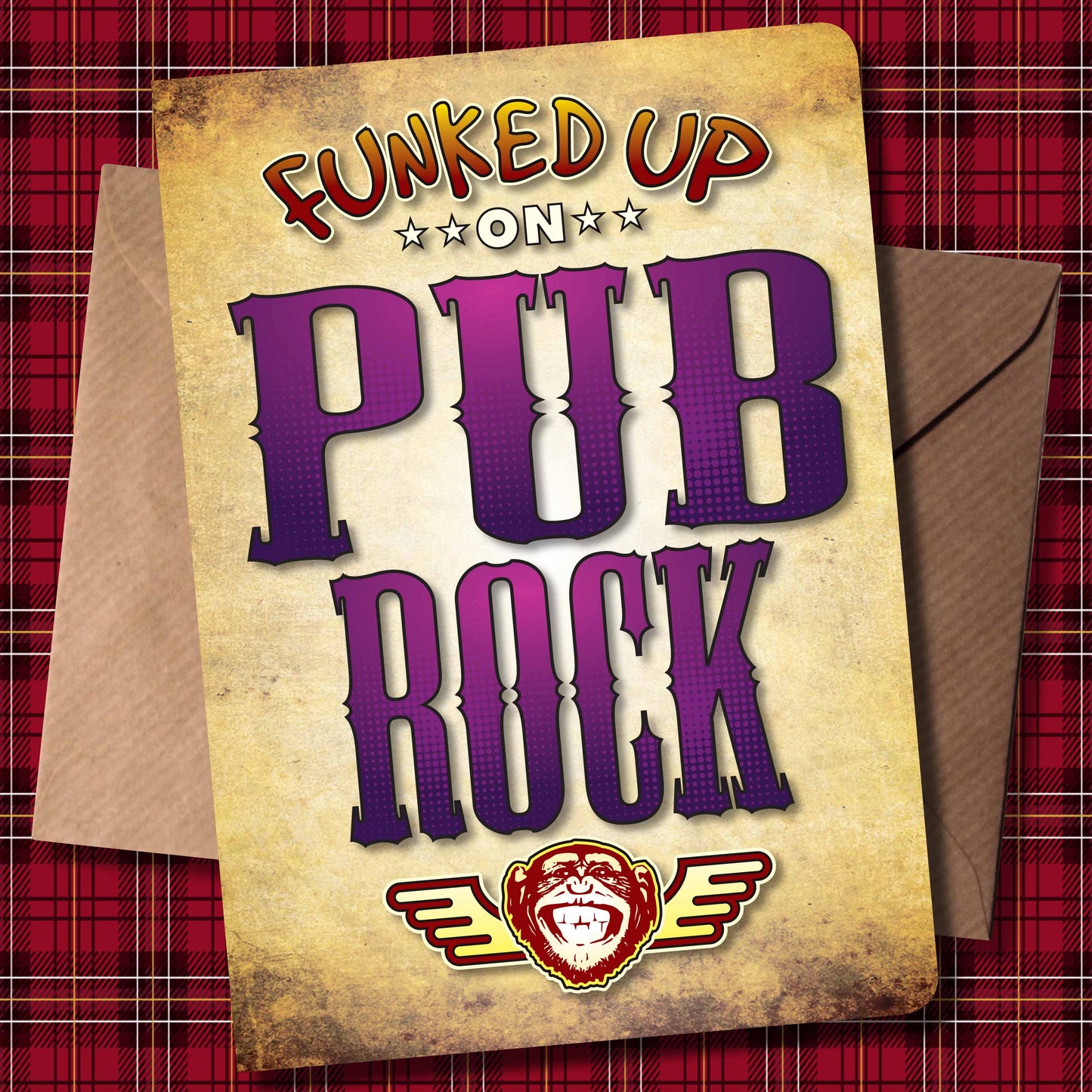 Pub Rock Art Print / Poster / Birthday Card / Greetings Card