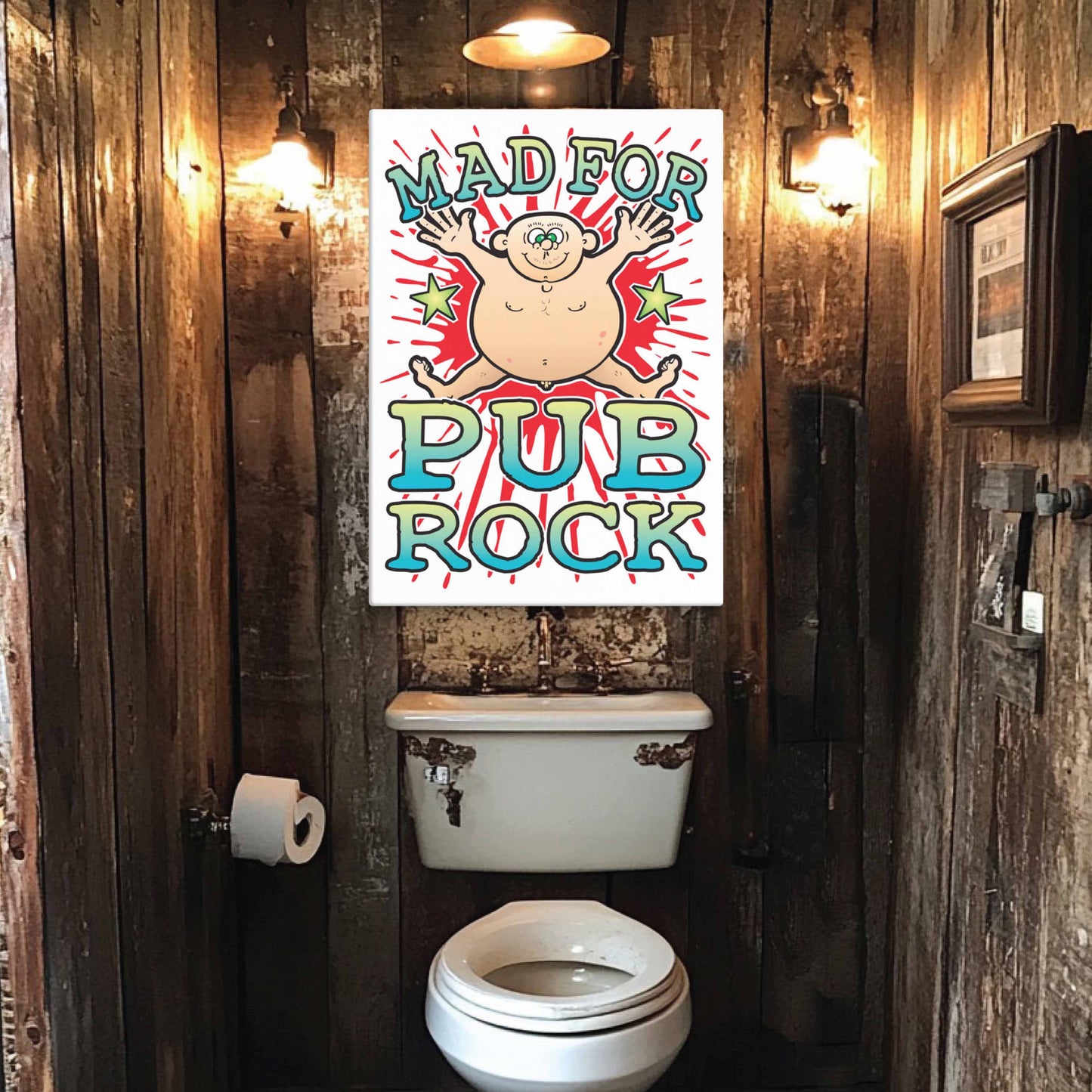 Pub Rock Canvas Print 51x71cm