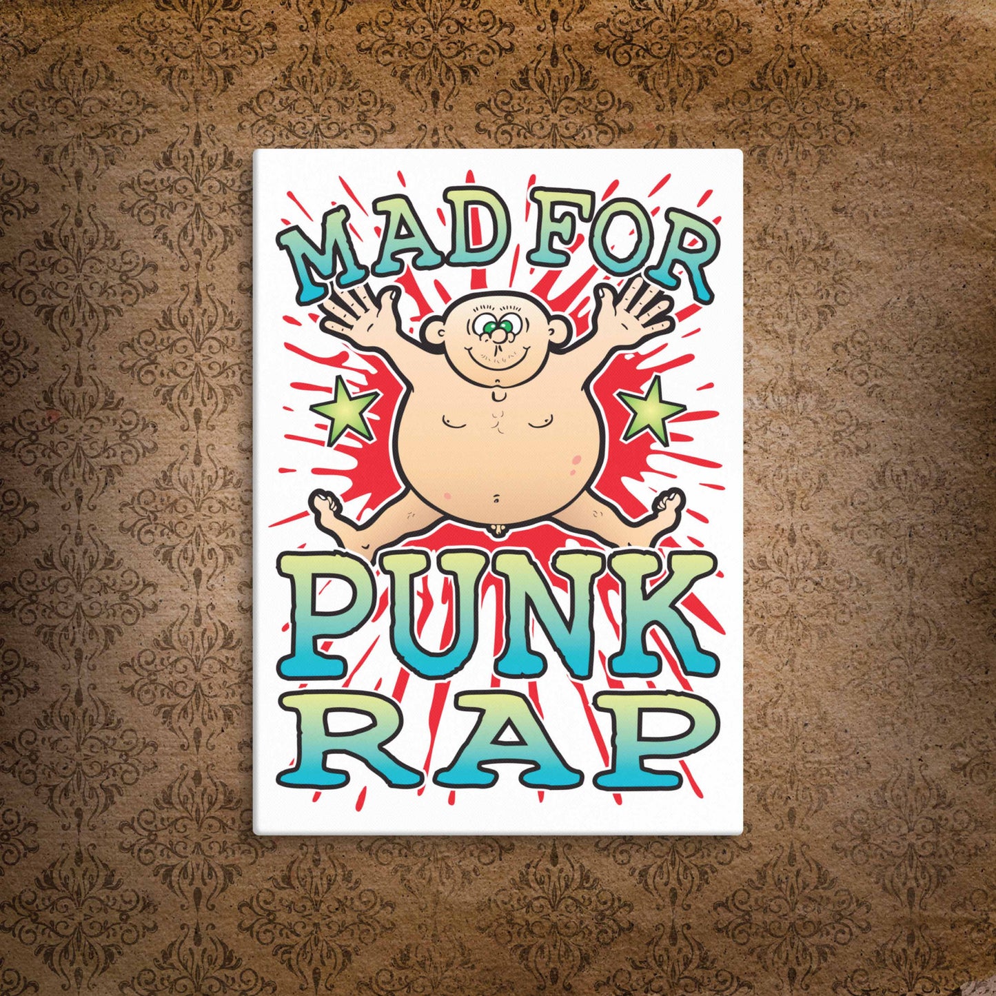 Punk Rap Canvas Print 51x71cm