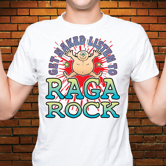 Raga Rock Funny Slogan Cotton T-Shirt