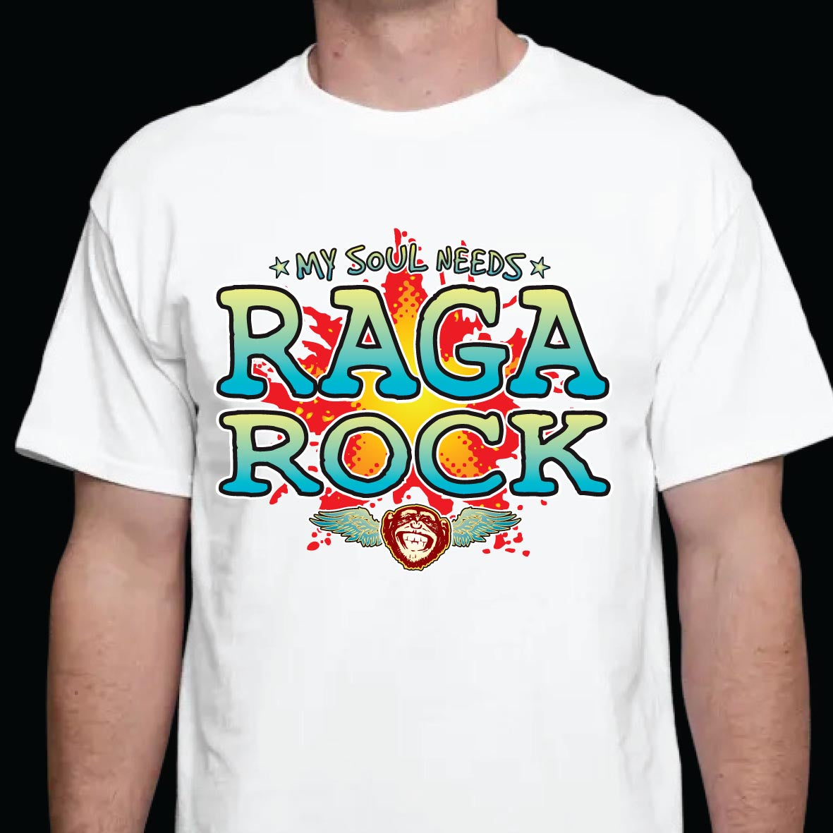 Raga Rock Cotton T-Shirt