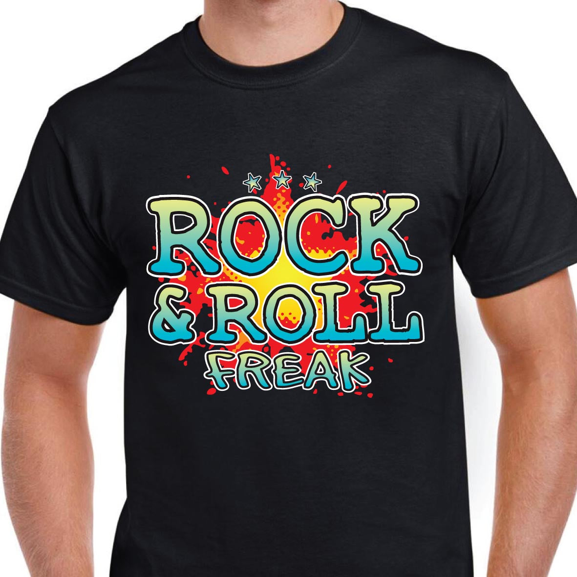 Rock & Roll Cotton T-Shirt