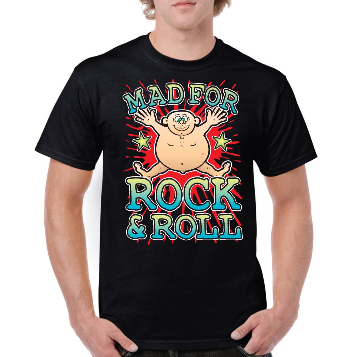 Rock & Roll Mad Unisex Tee