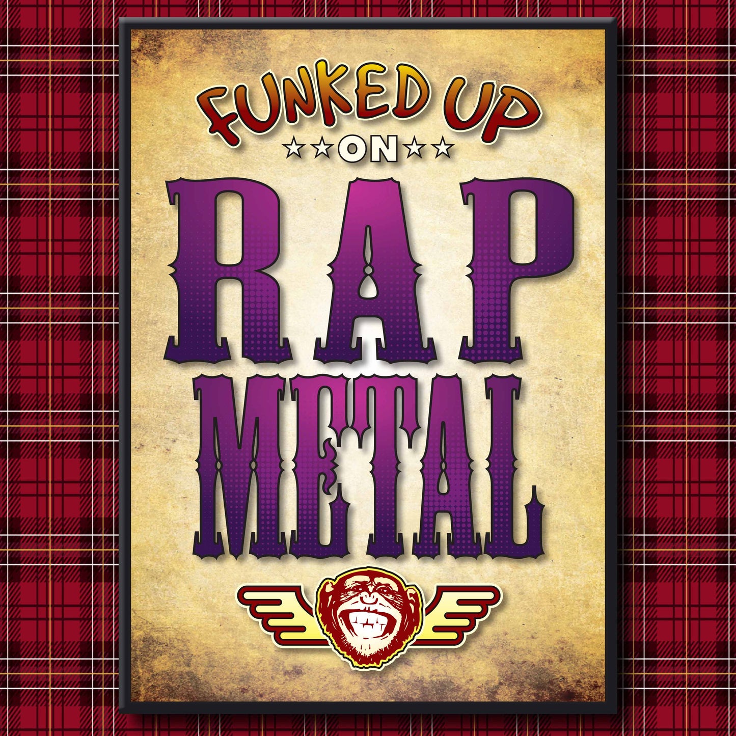 Rap Metal Art Print / Poster / Birthday Card / Greetings Card