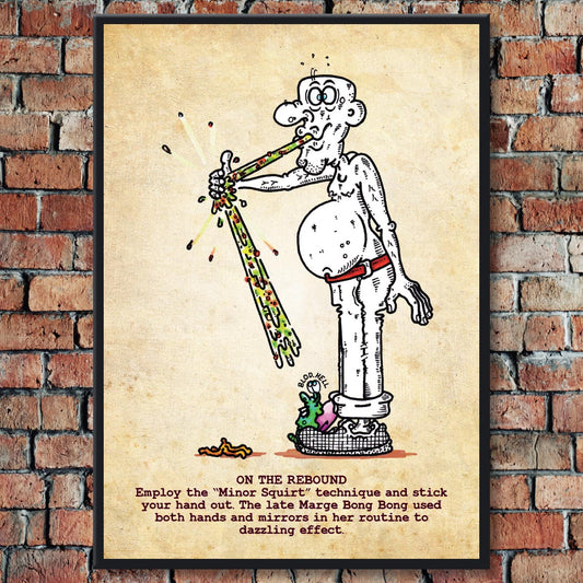 On The Rebound Art Print