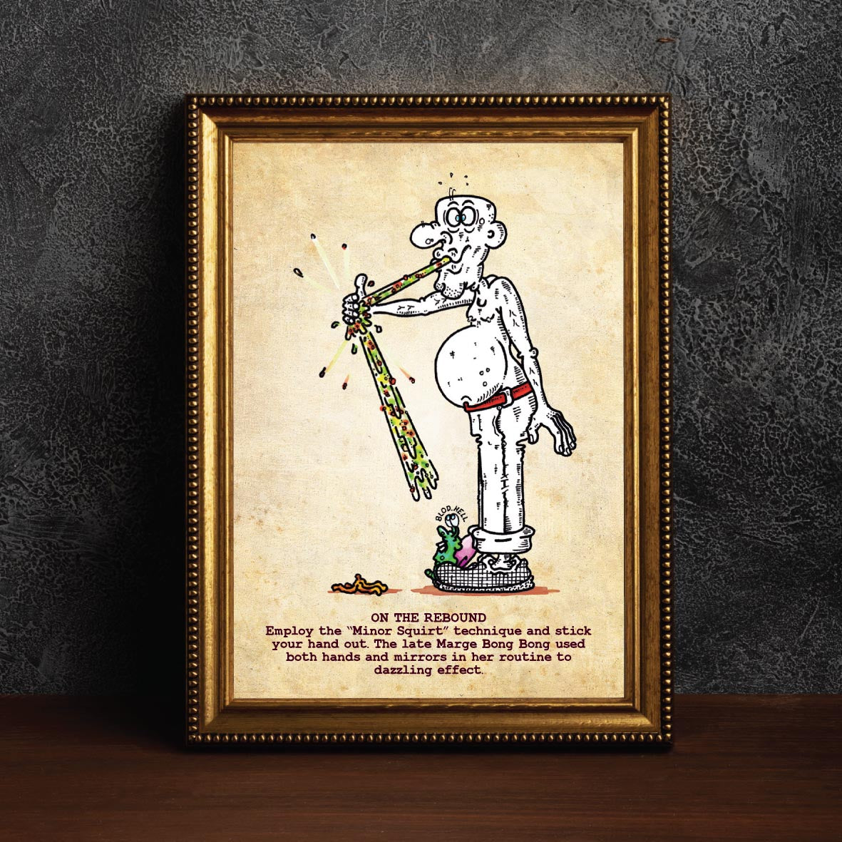 On The Rebound Art Print