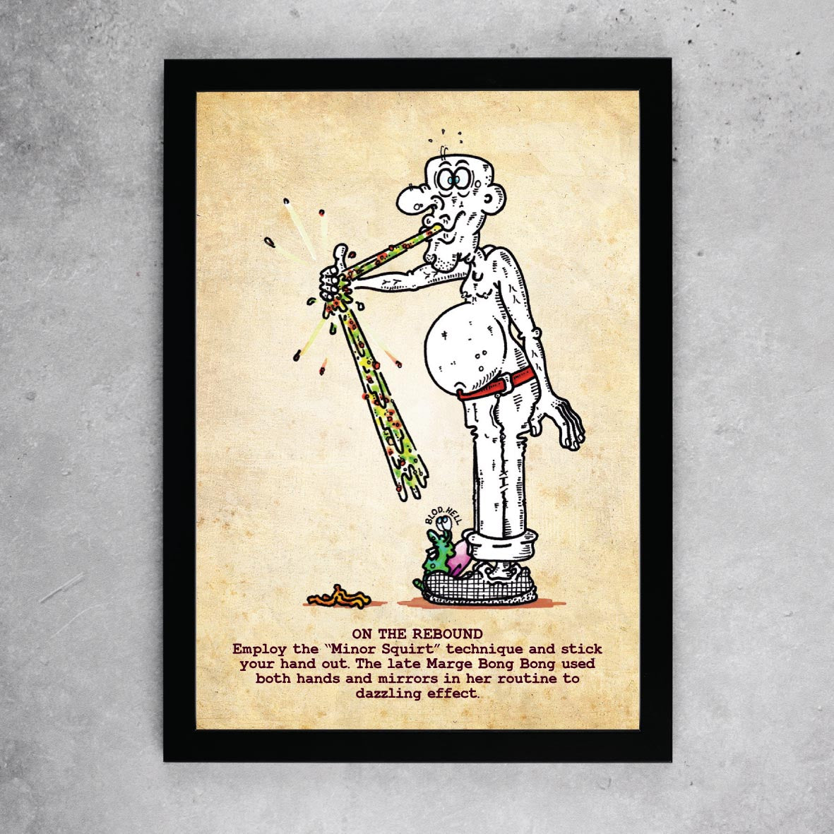 On The Rebound Art Print