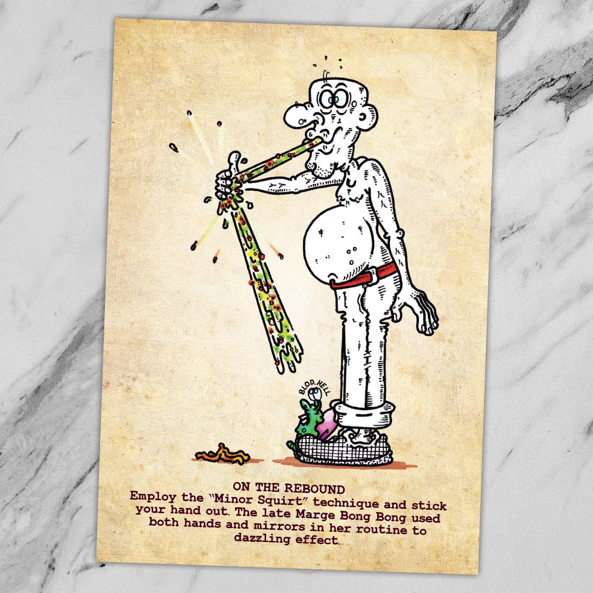 On The Rebound Art Print