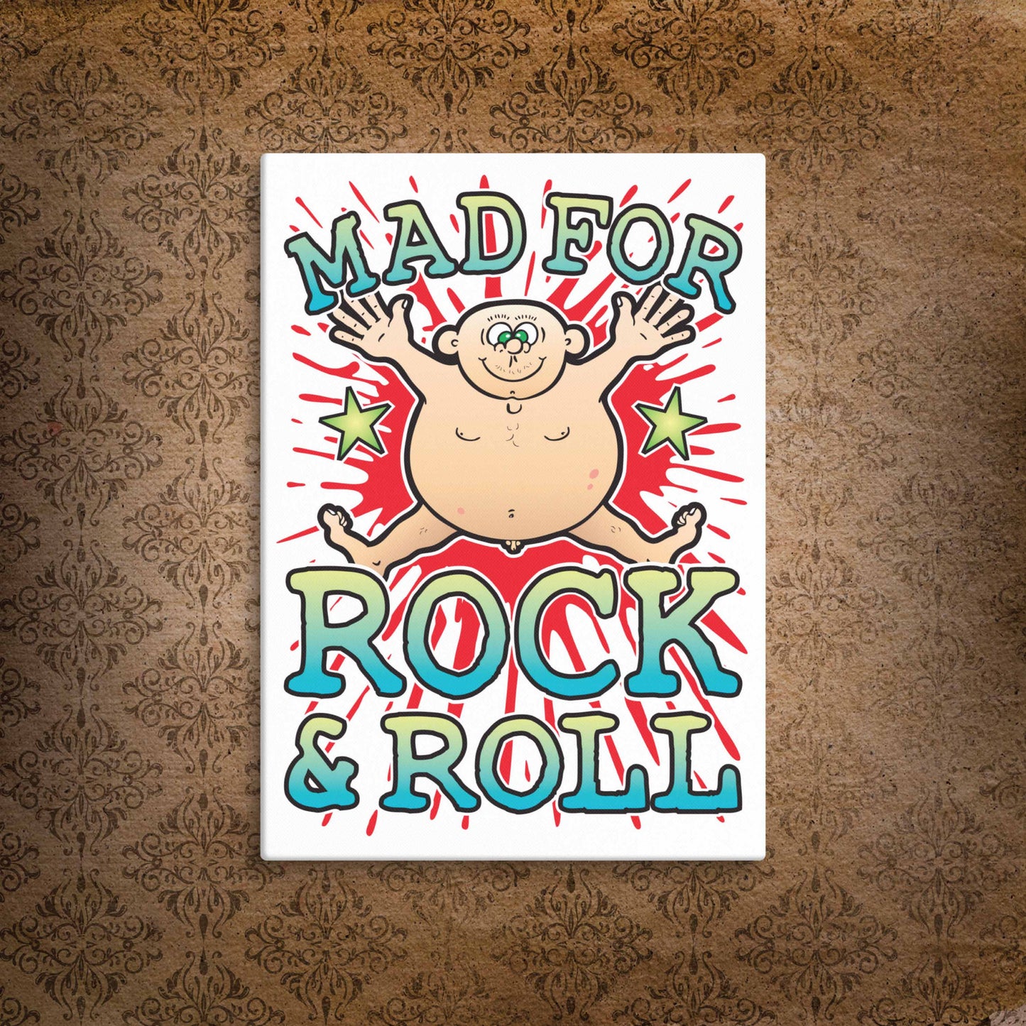Rock & Roll Canvas Print 51x71cm
