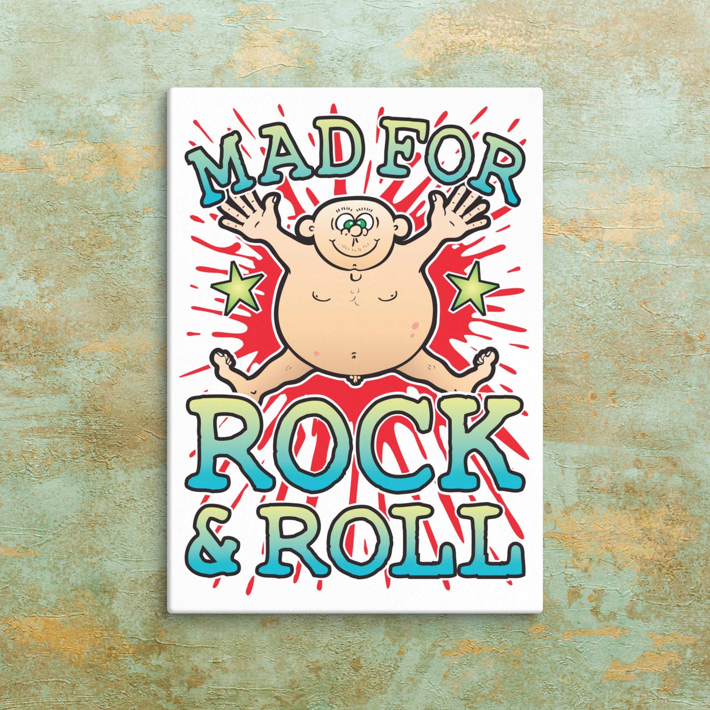 Rock & Roll Canvas Print 51x71cm