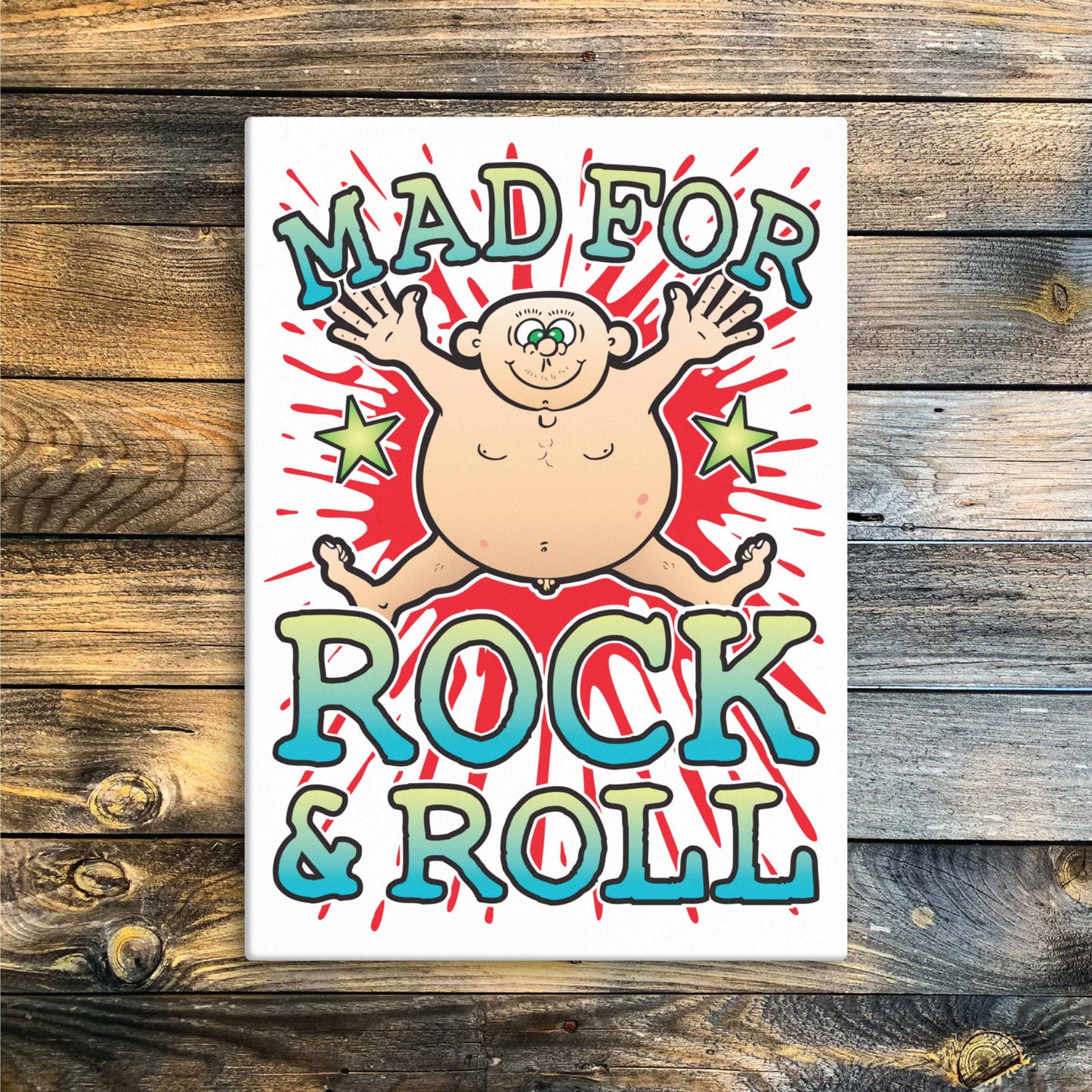 Rock & Roll Canvas Print 51x71cm