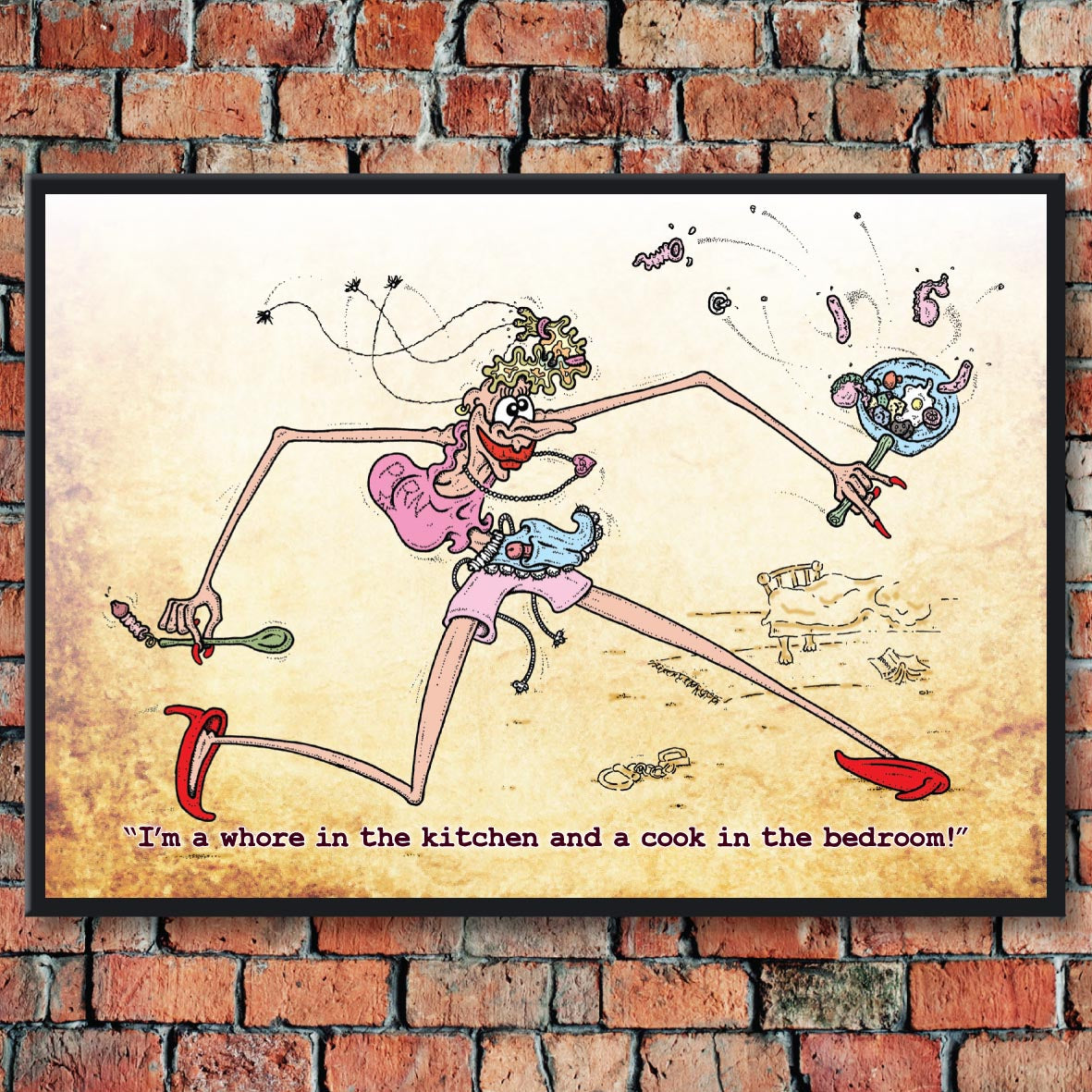 Room Service Art Print