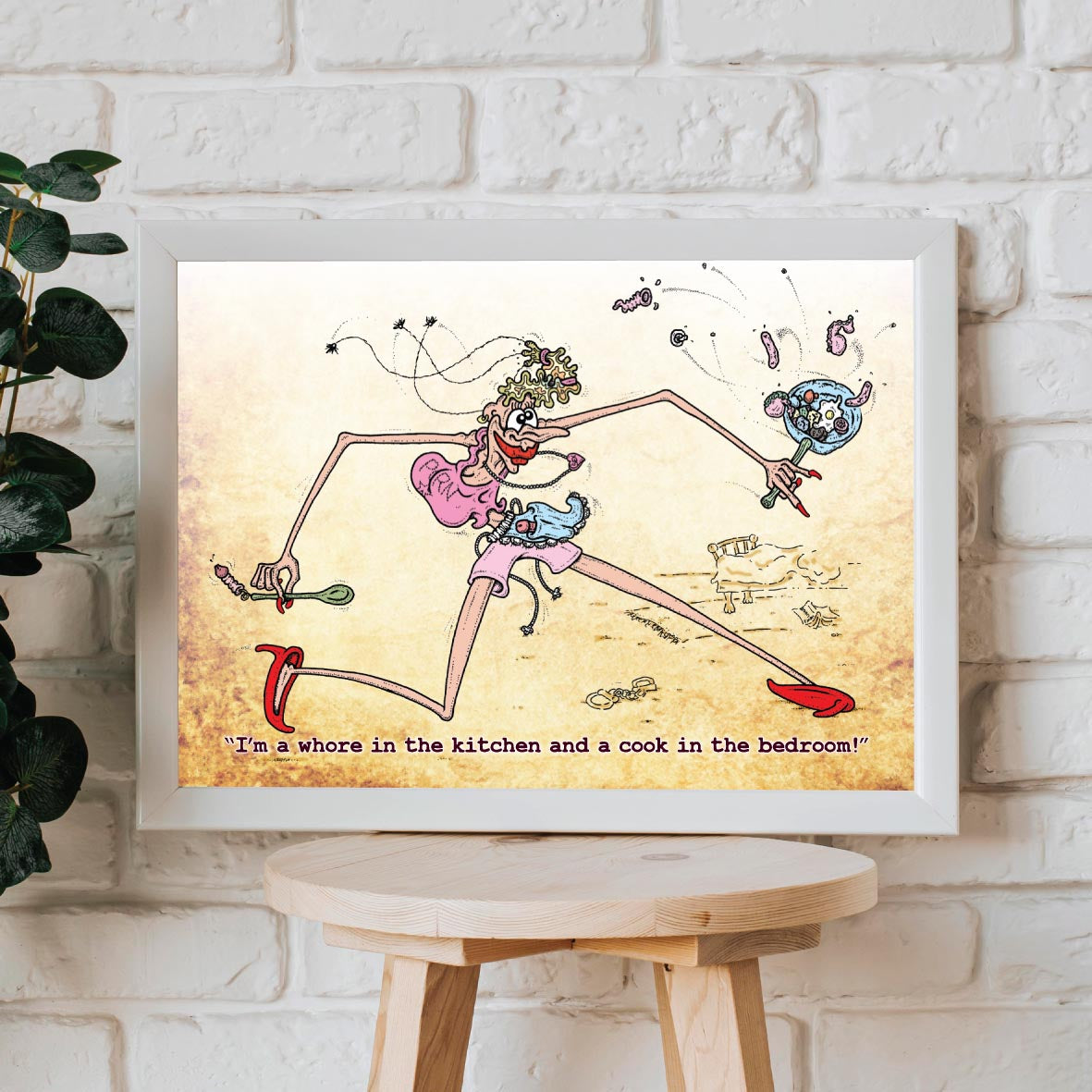 Room Service Art Print