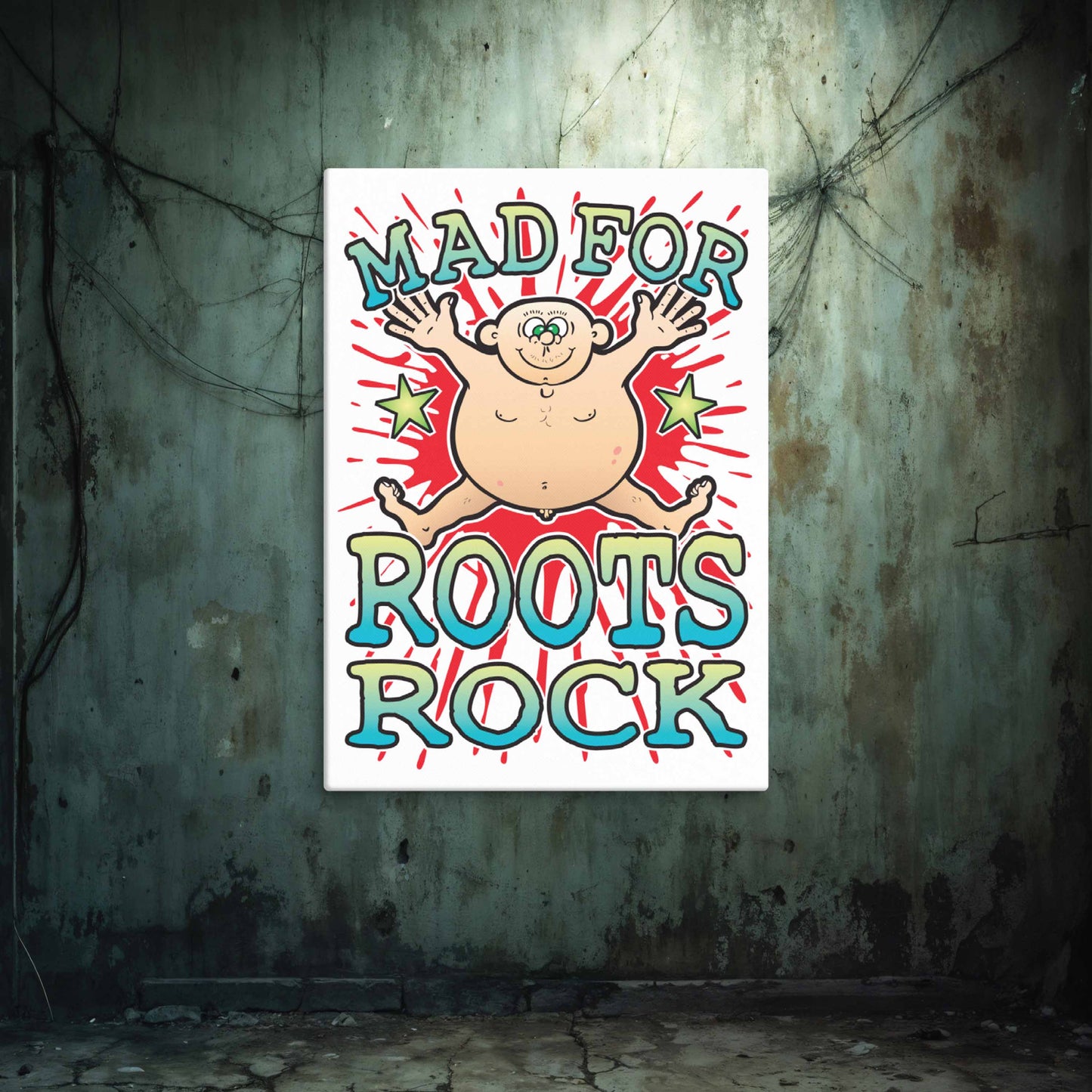 Roots Rock Canvas Print 51x71cm