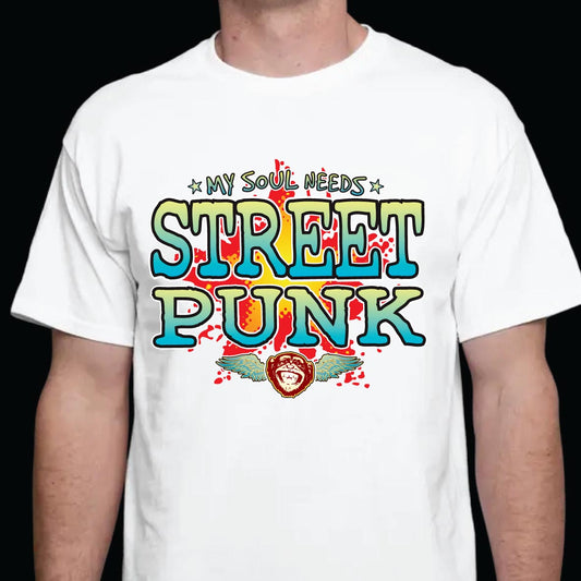 Street Punk Cotton T-Shirt