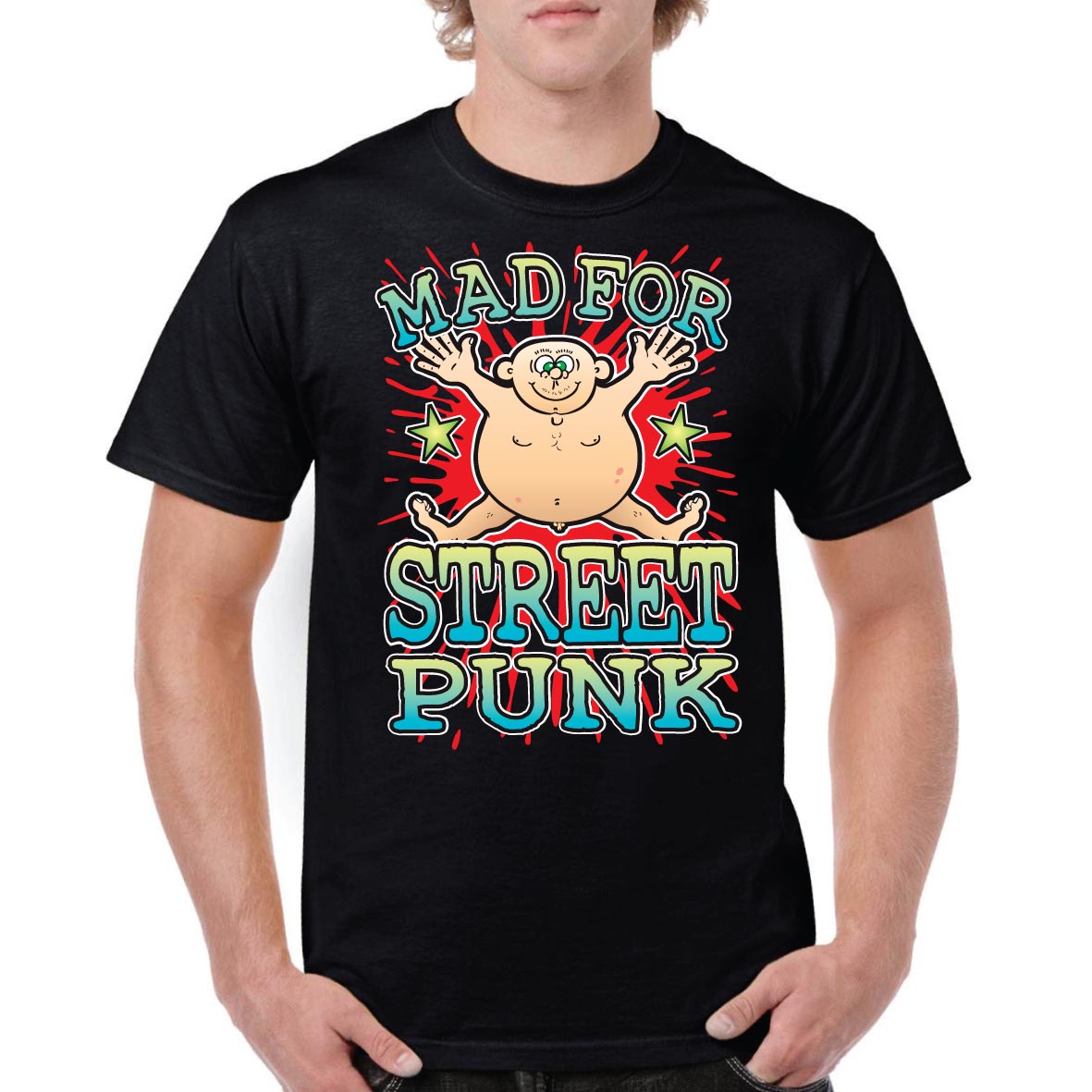 Street Punk Mad Unisex Tee