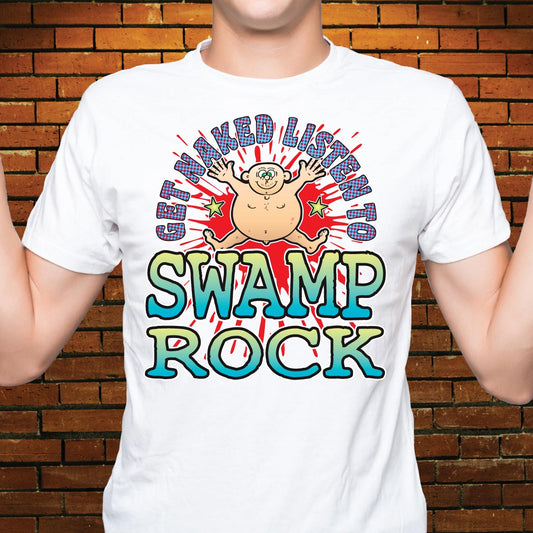 Swamp Rock Funny Slogan Cotton T-Shirt