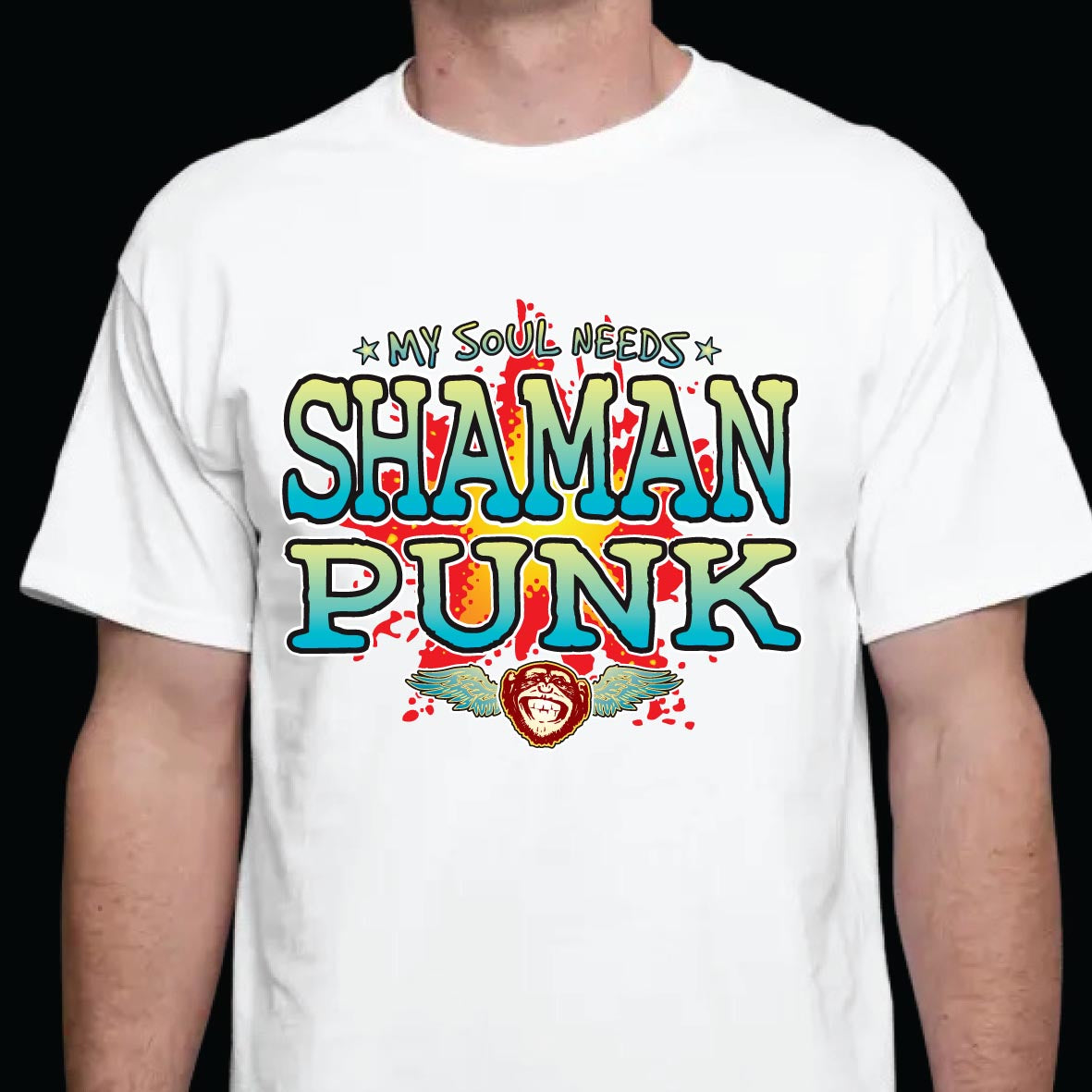 Shaman Punk Cotton T-Shirt