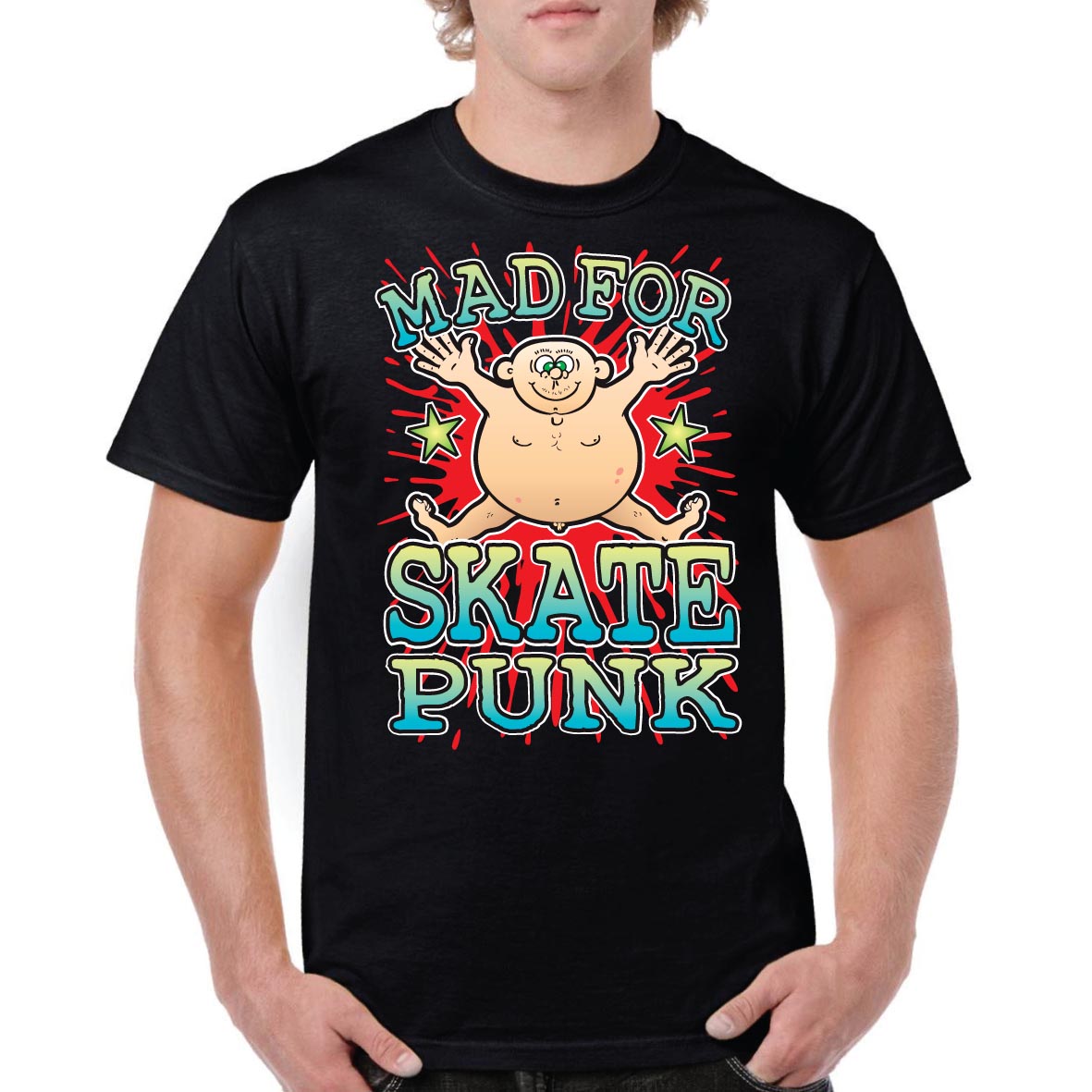 Skate Punk Mad Unisex Tee