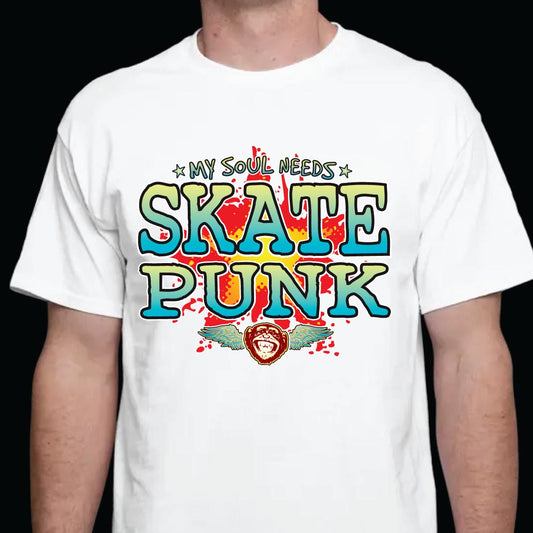 Skate Punk Cotton T-Shirt
