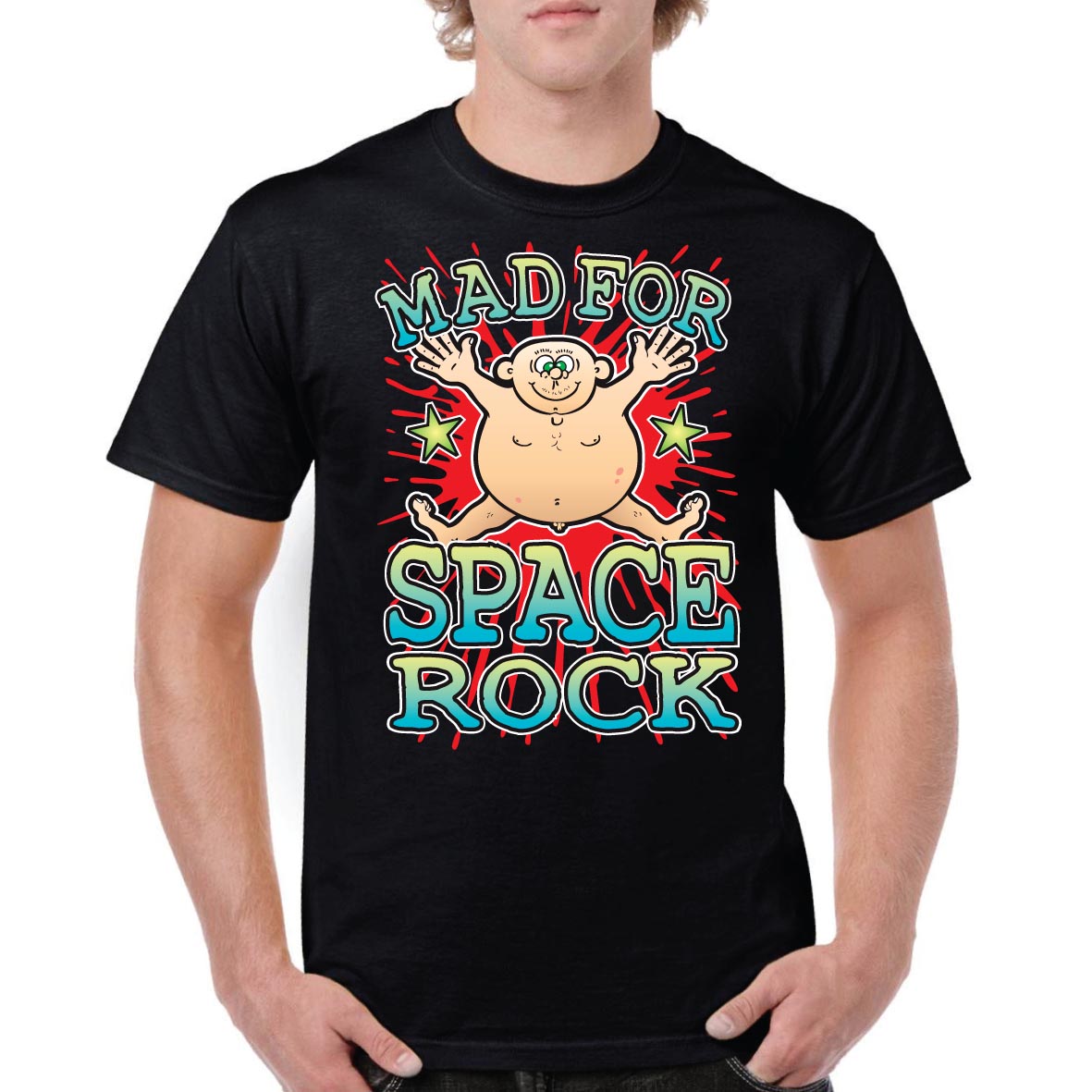 Space Rock Mad Unisex Tee