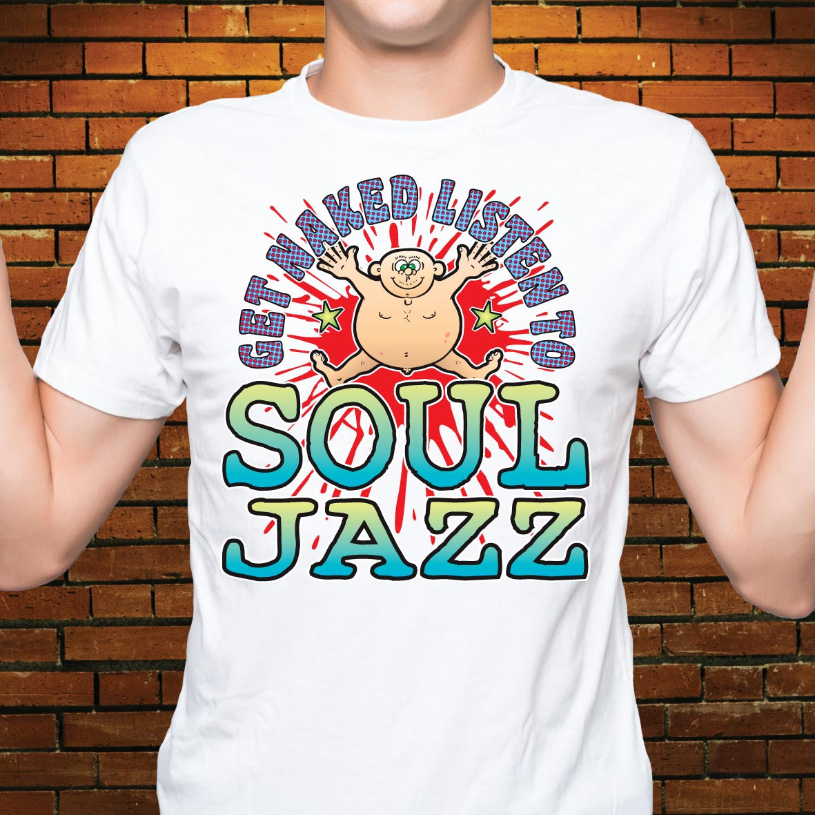 Soul Jazz Funny Slogan Cotton T-Shirt