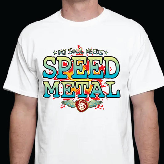 Speed Metal Cotton T-Shirt