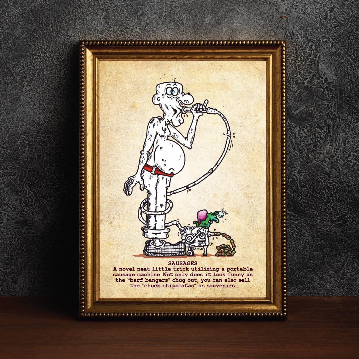 Sausages Art Print