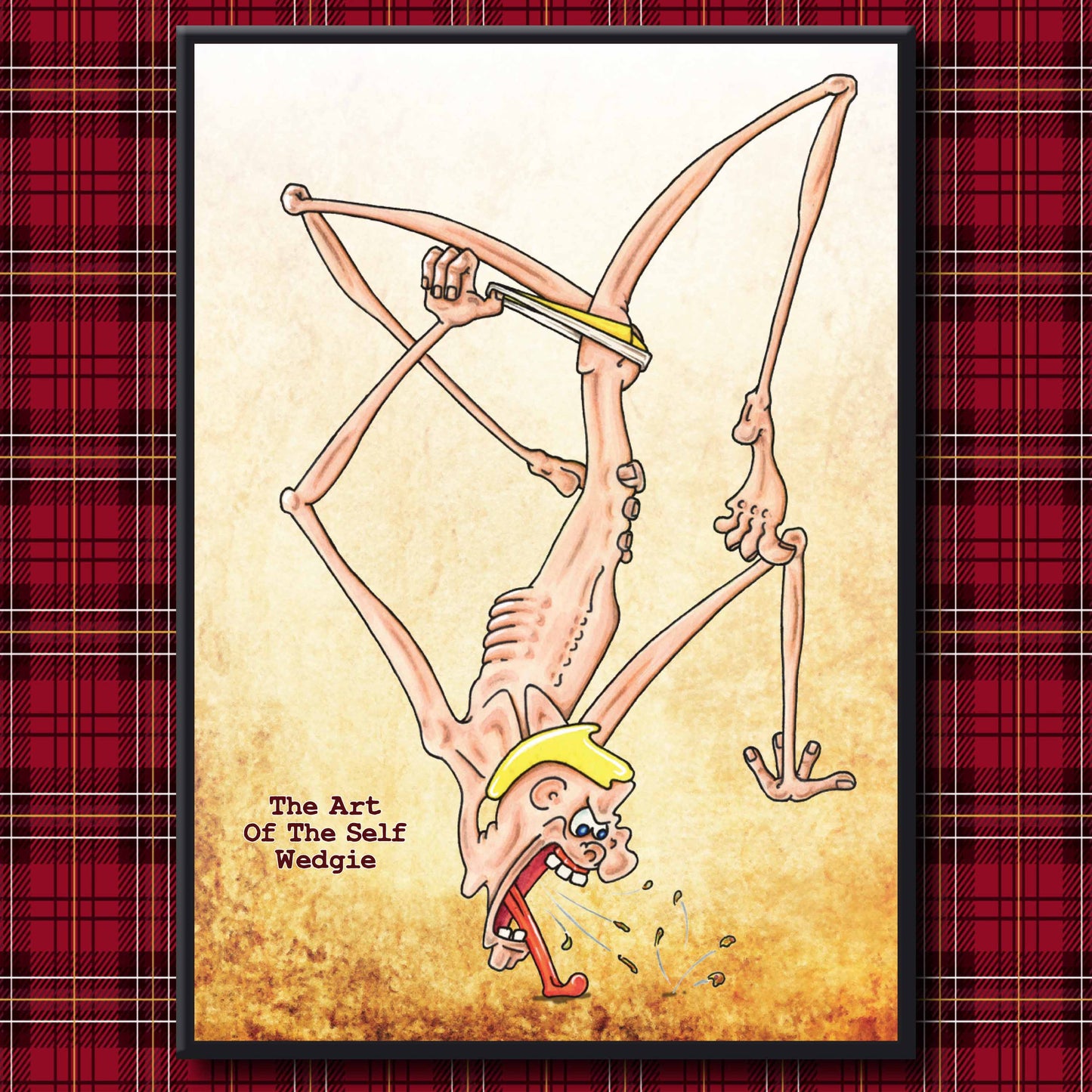 Self Wedgie Art Print