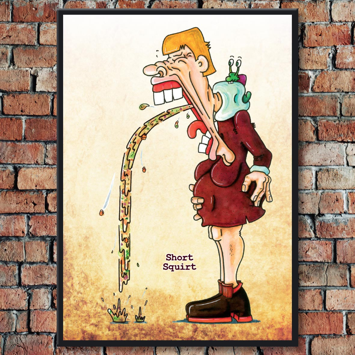 Short Squirt Art Print