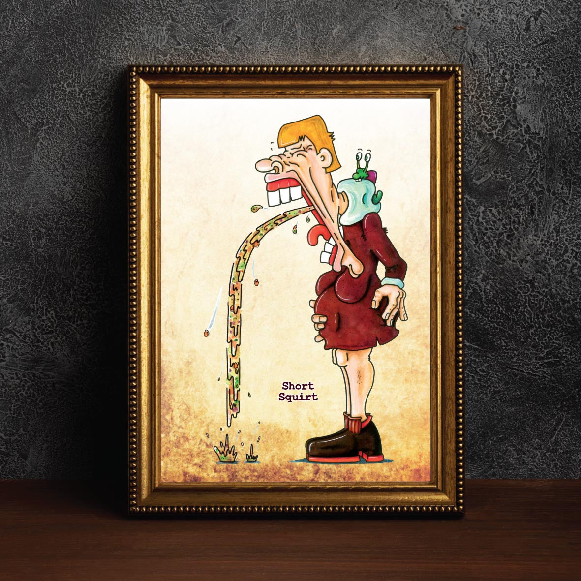 Short Squirt Art Print