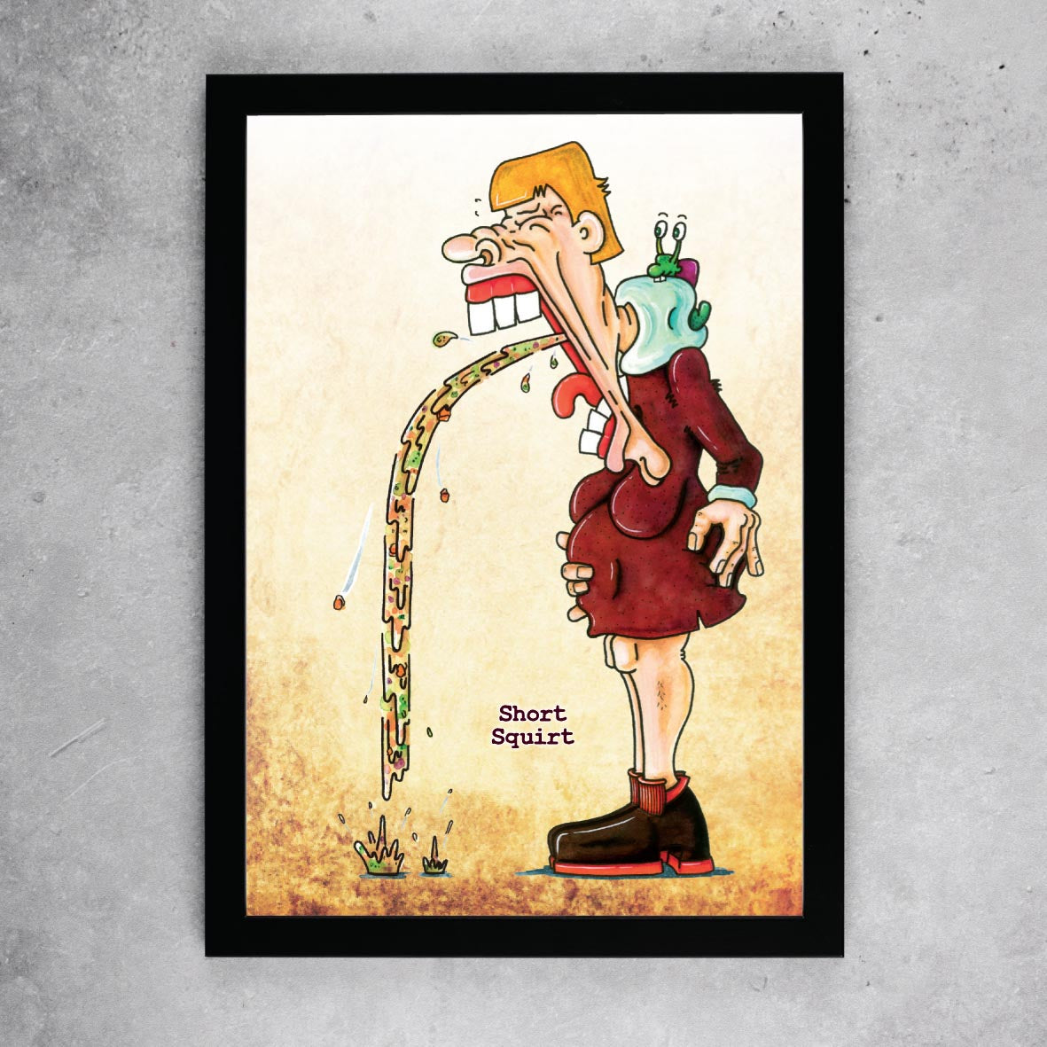 Short Squirt Art Print
