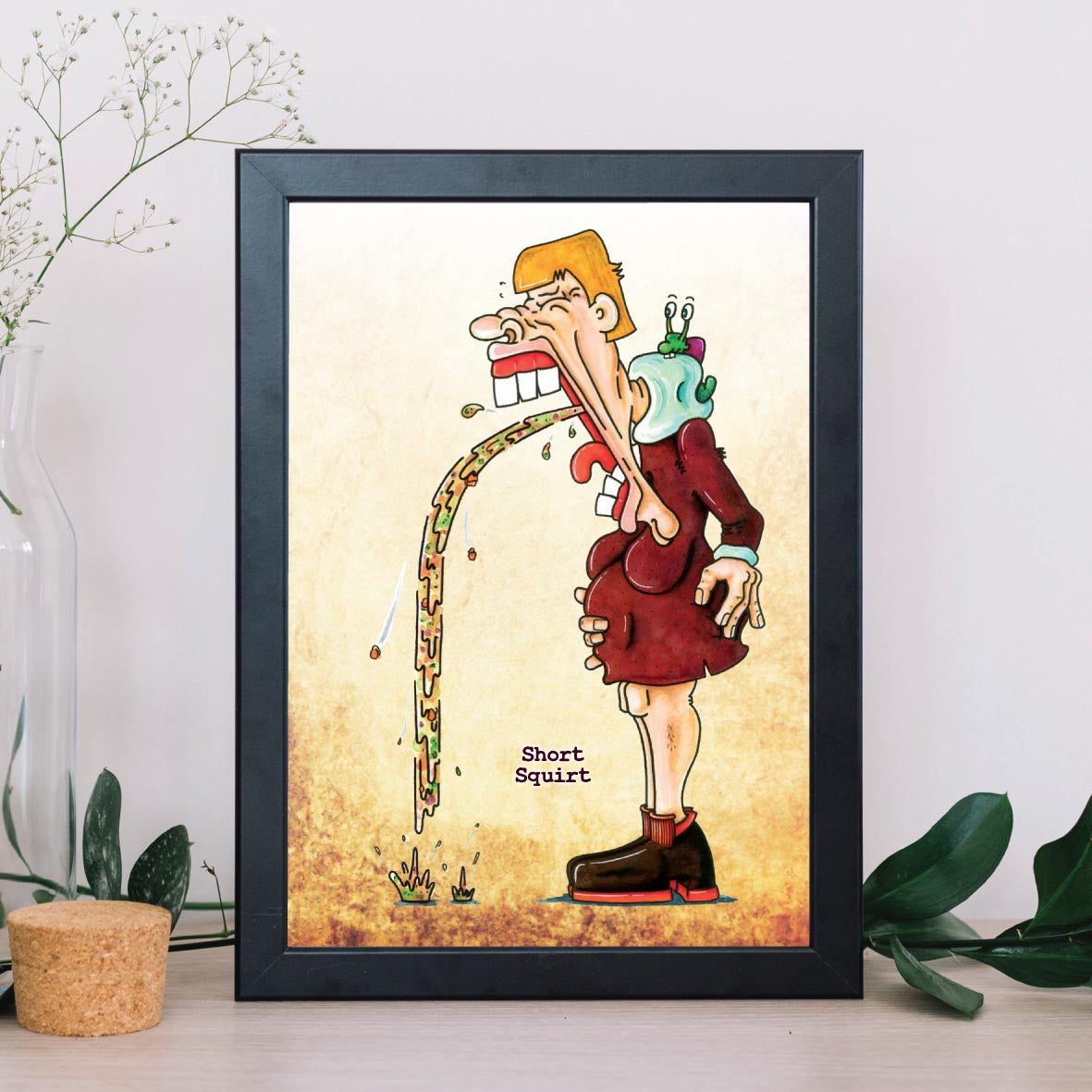 Short Squirt Art Print
