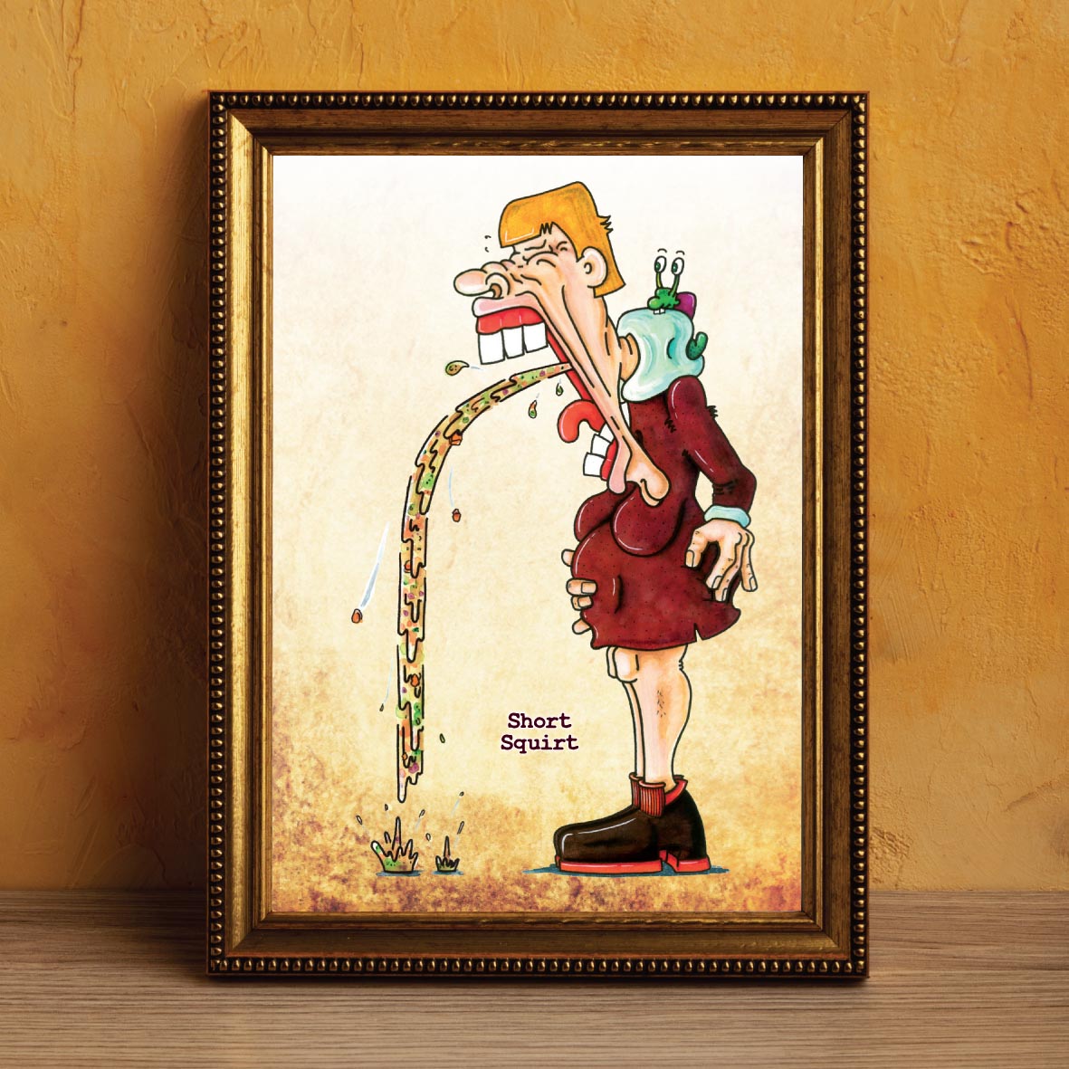 Short Squirt Art Print
