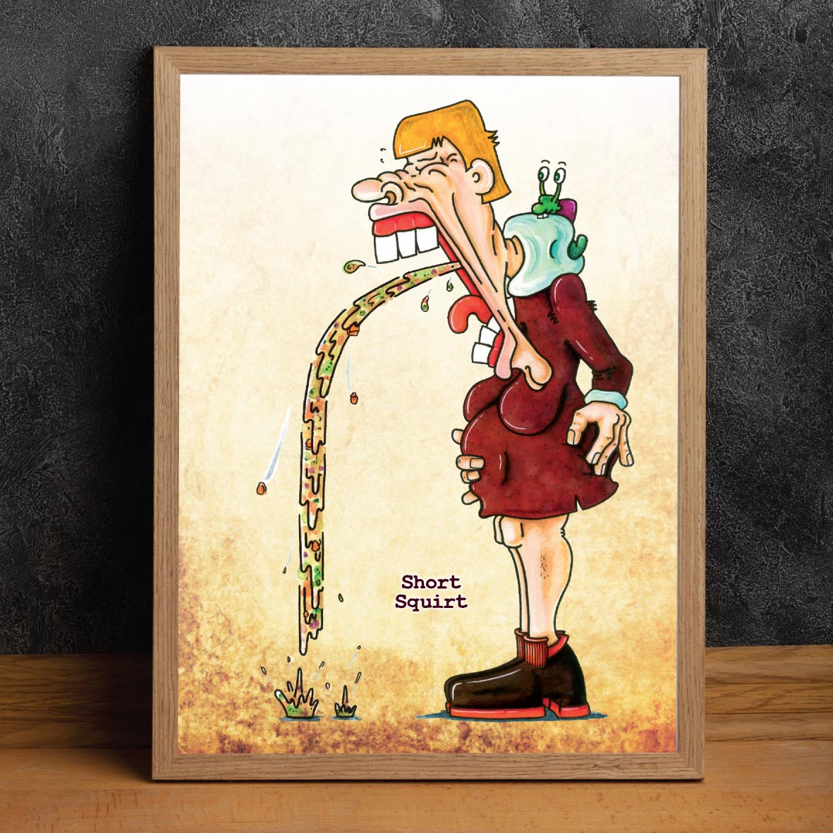 Short Squirt Art Print
