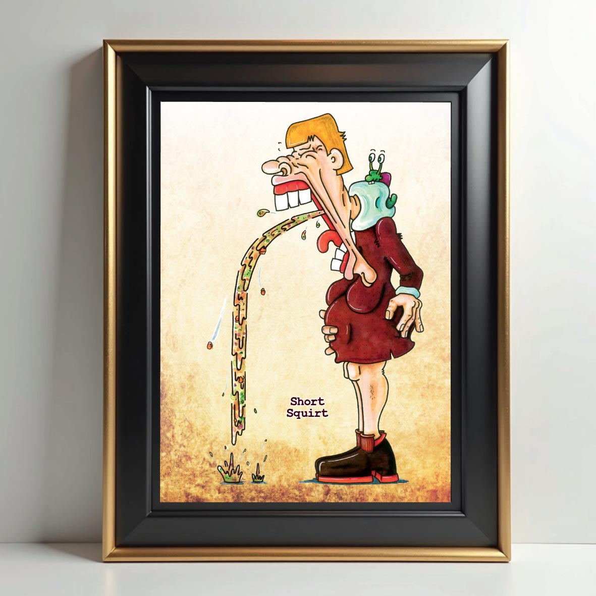 Short Squirt Art Print