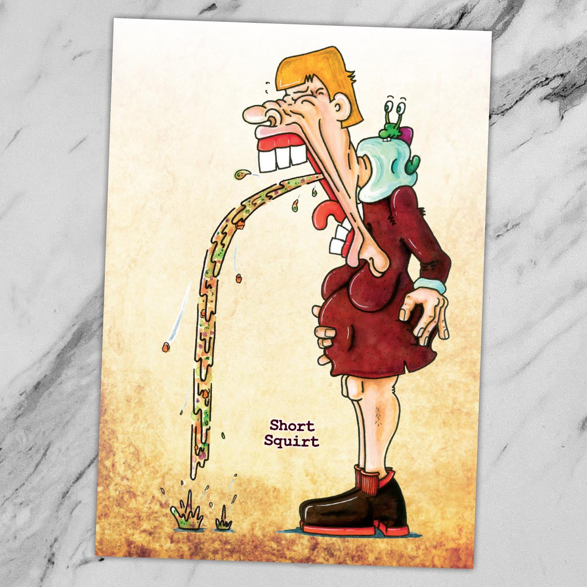 Short Squirt Art Print