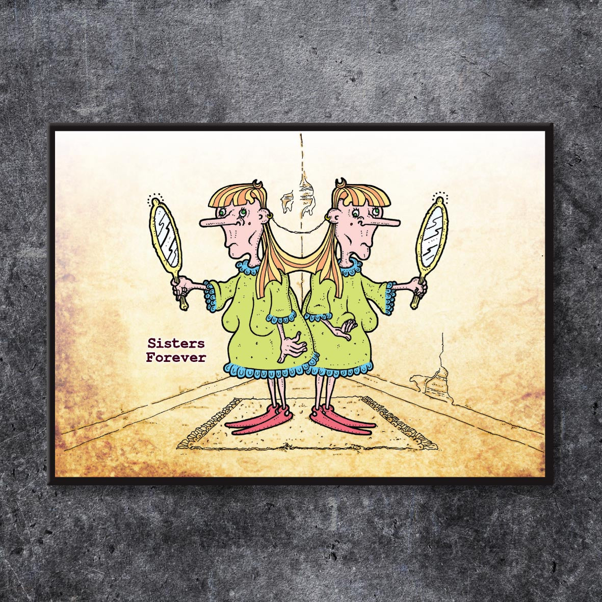 Sisters Art Print