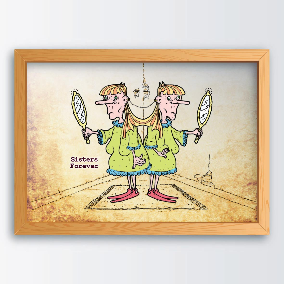 Sisters Art Print