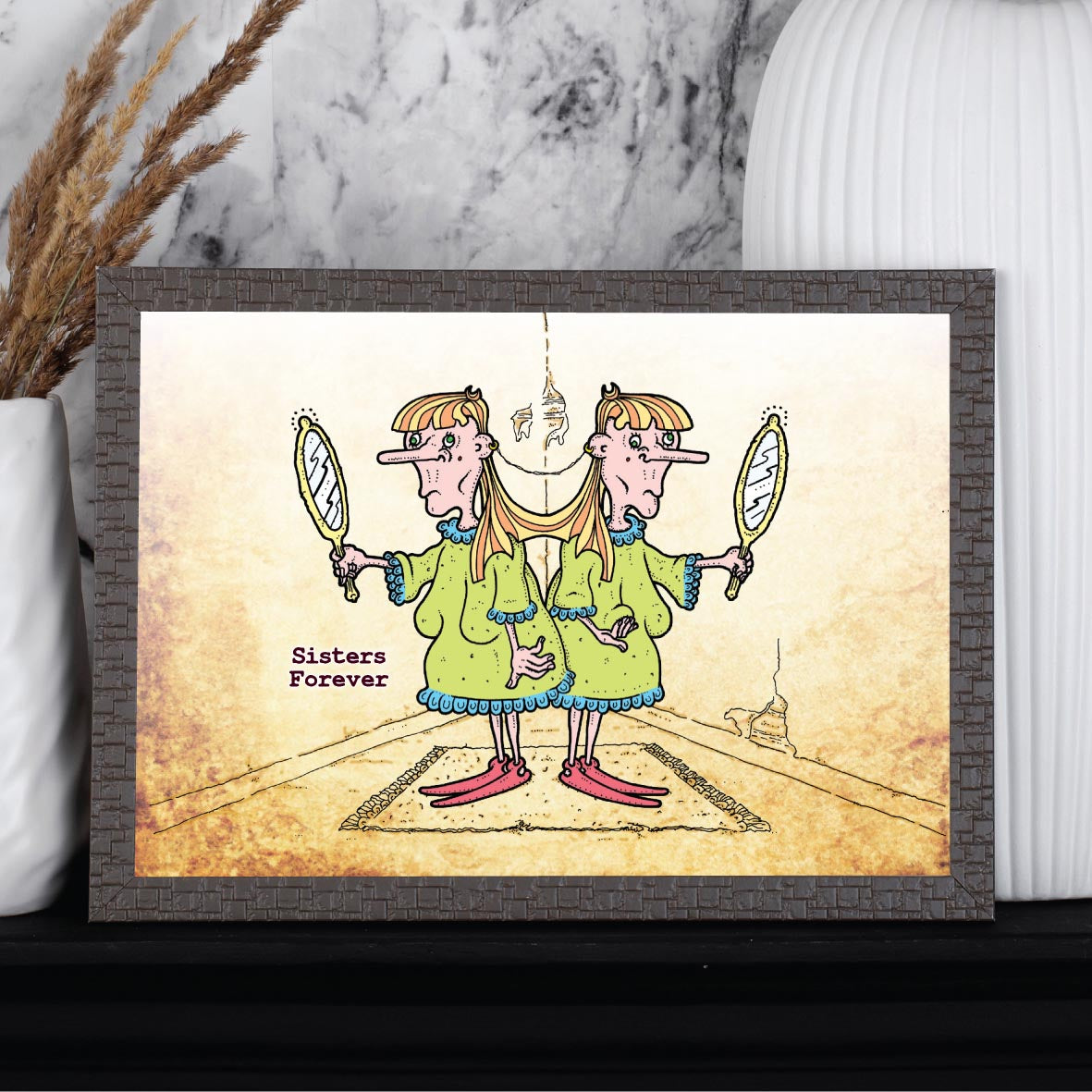 Sisters Art Print