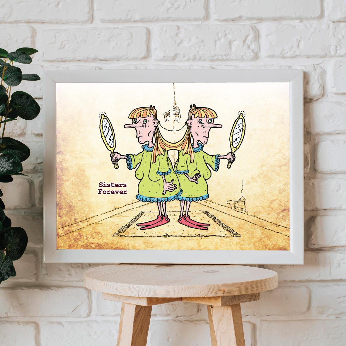 Sisters Art Print