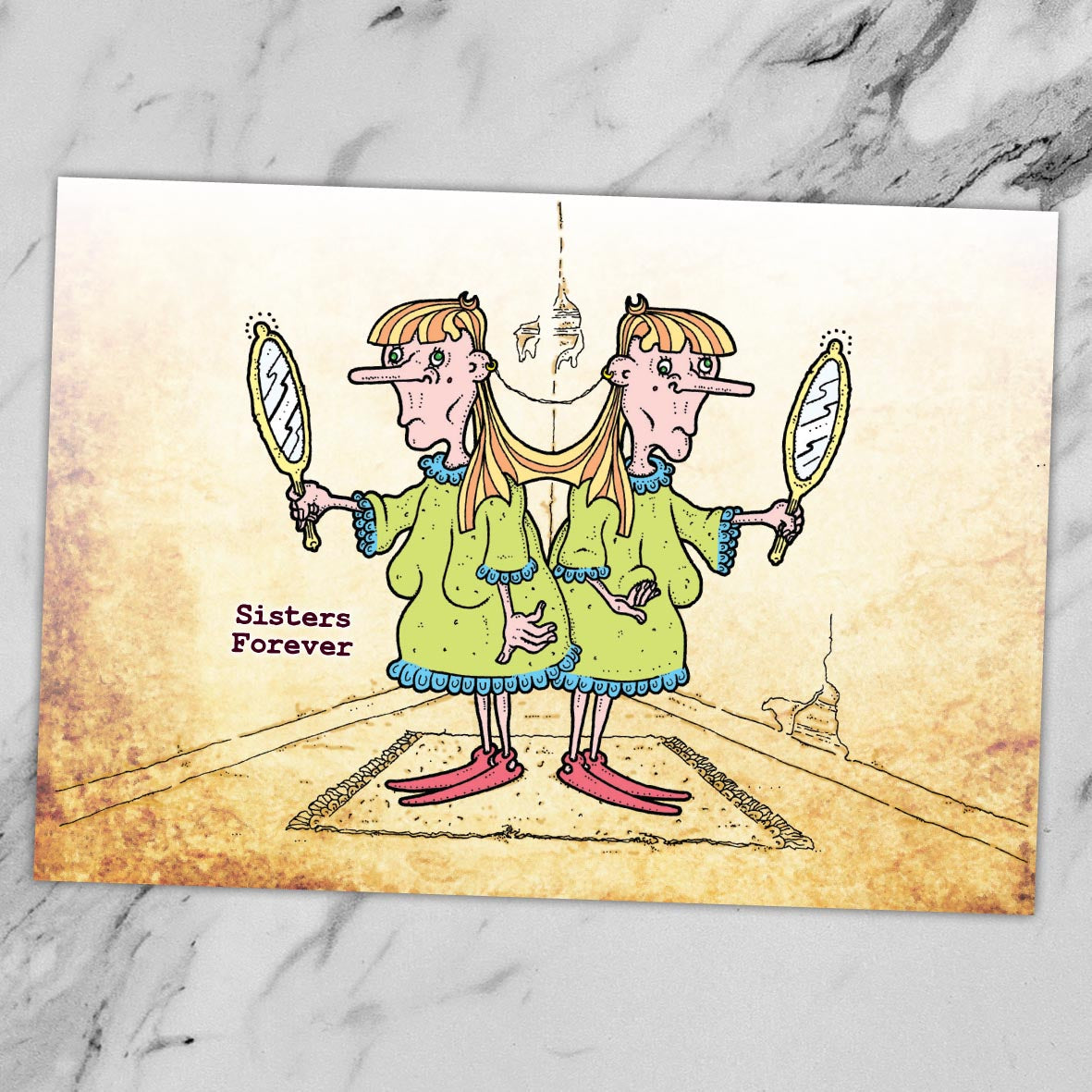 Sisters Art Print