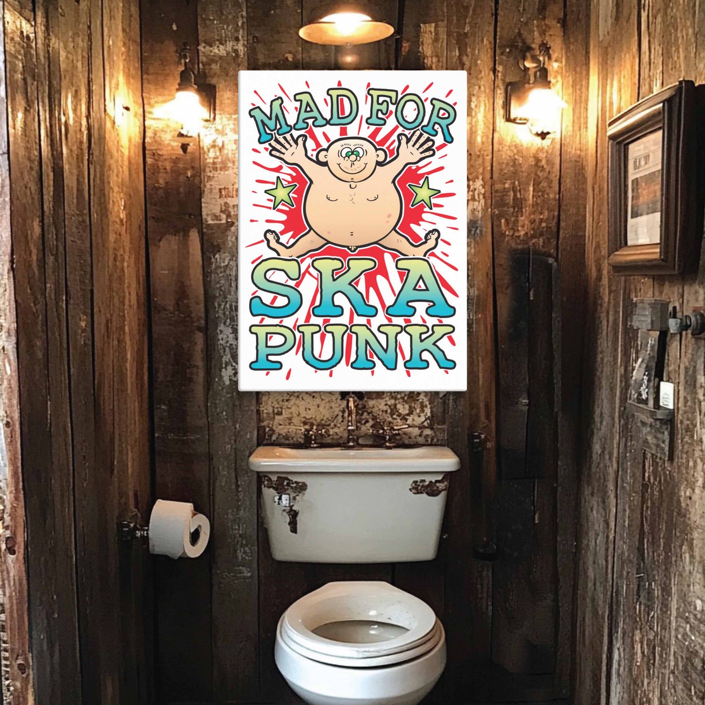 Ska Punk Canvas Print 51x71cm