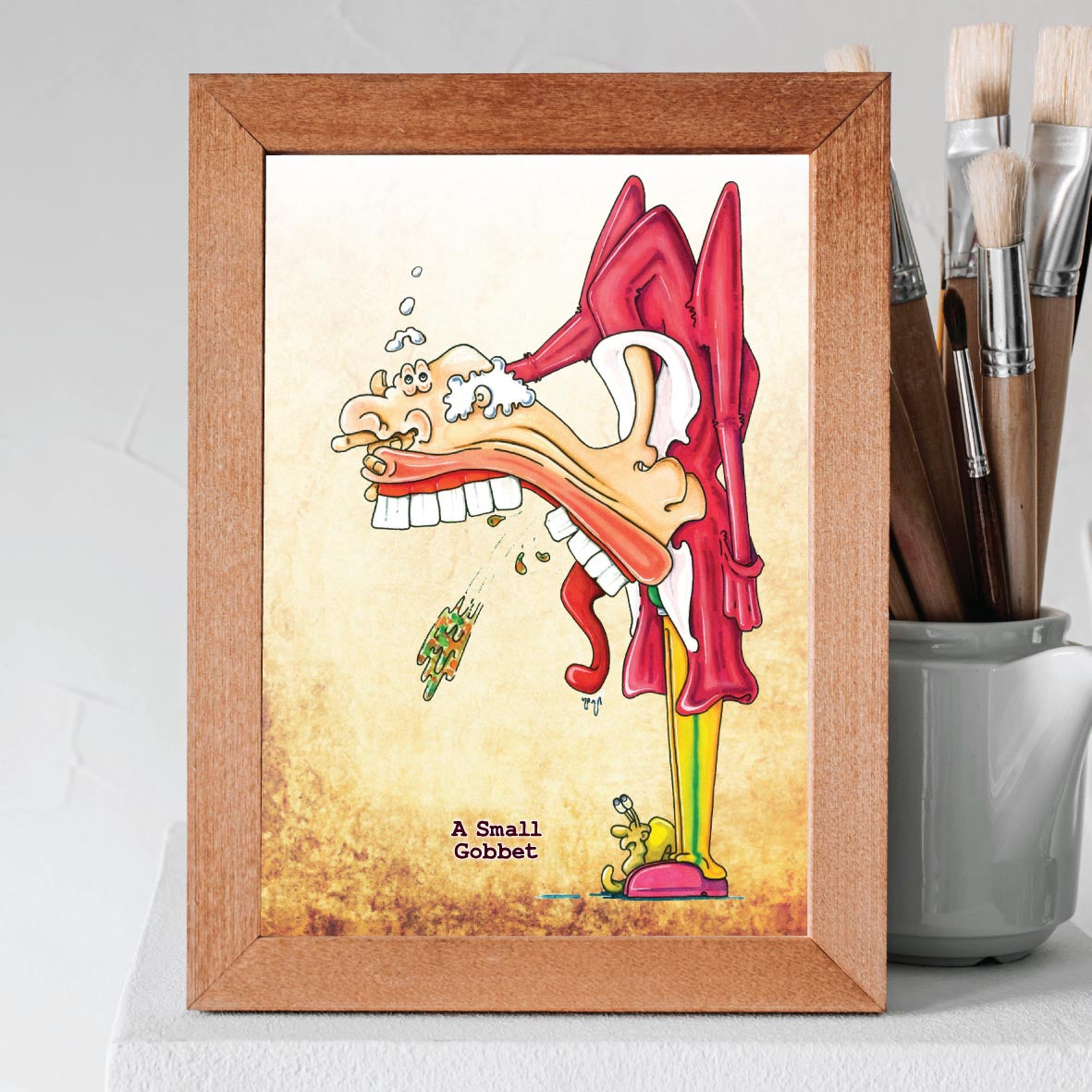 Small Gobbet Art Print