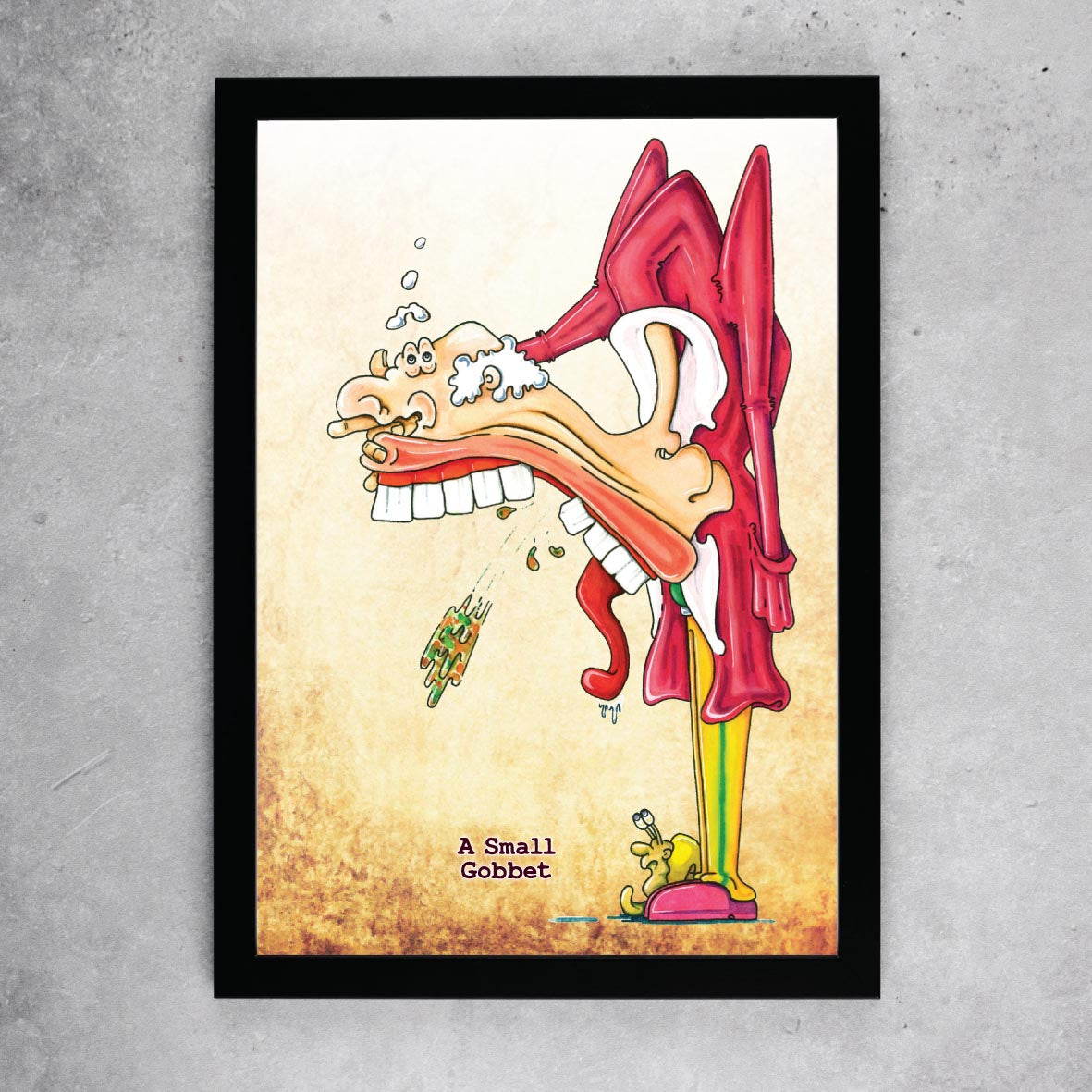 Small Gobbet Art Print